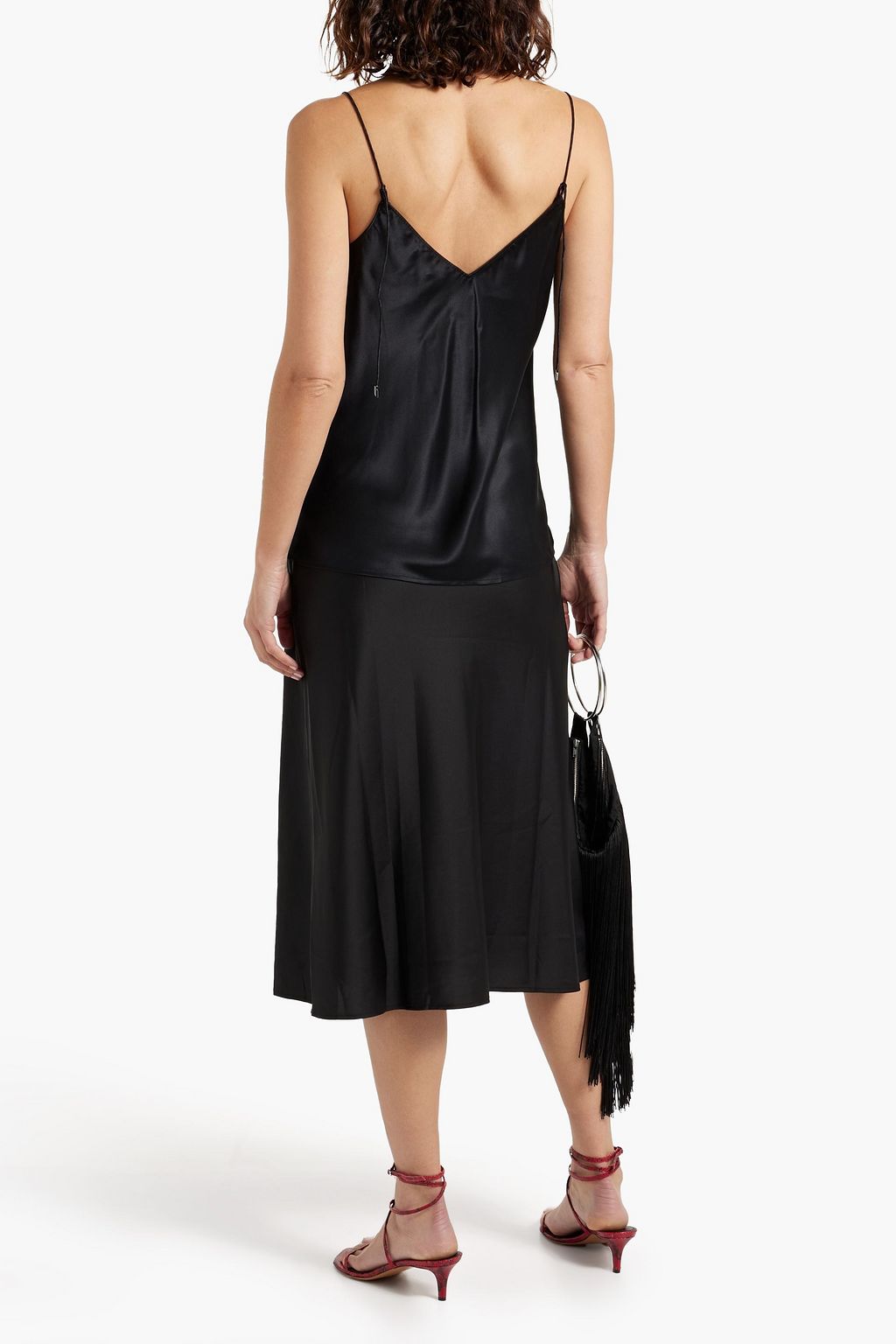 PAIGE Cicely silk-satin camisole