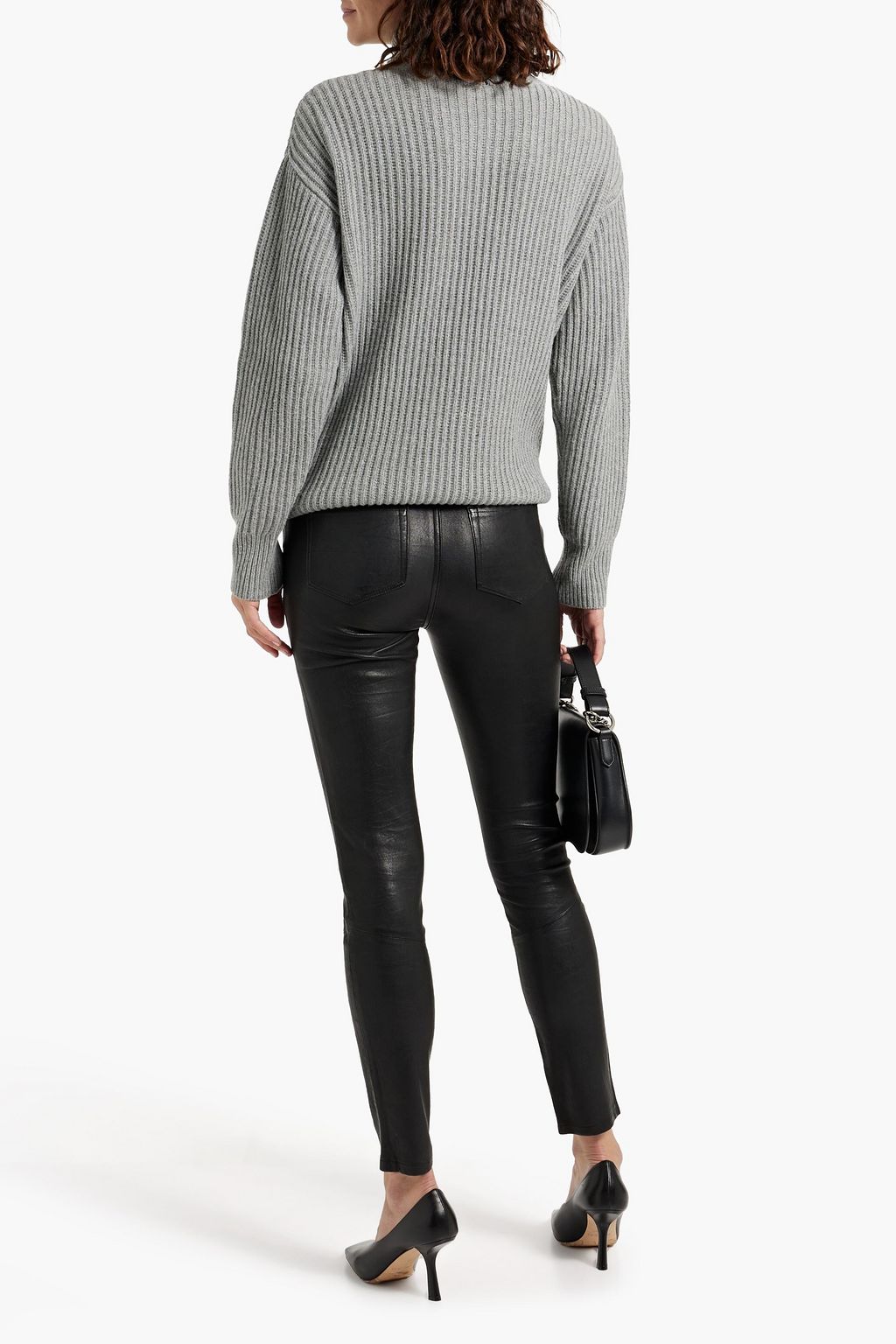 PAIGE Verdugo leather skinny pants