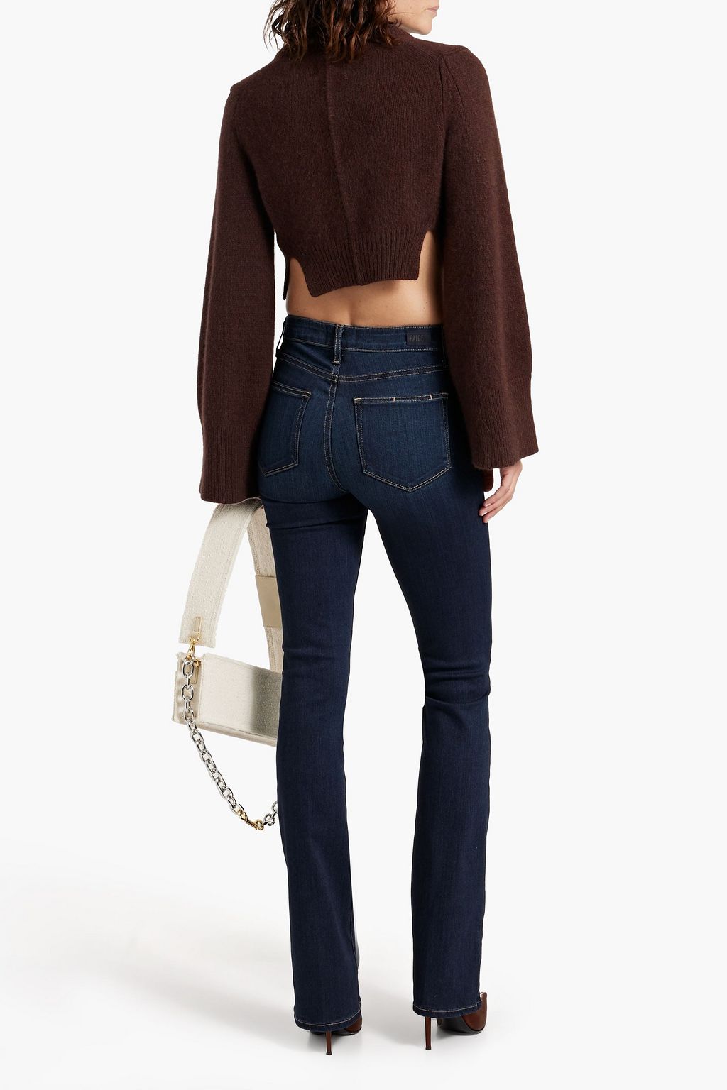 PAIGE Manhattan high-rise bootcut jeans