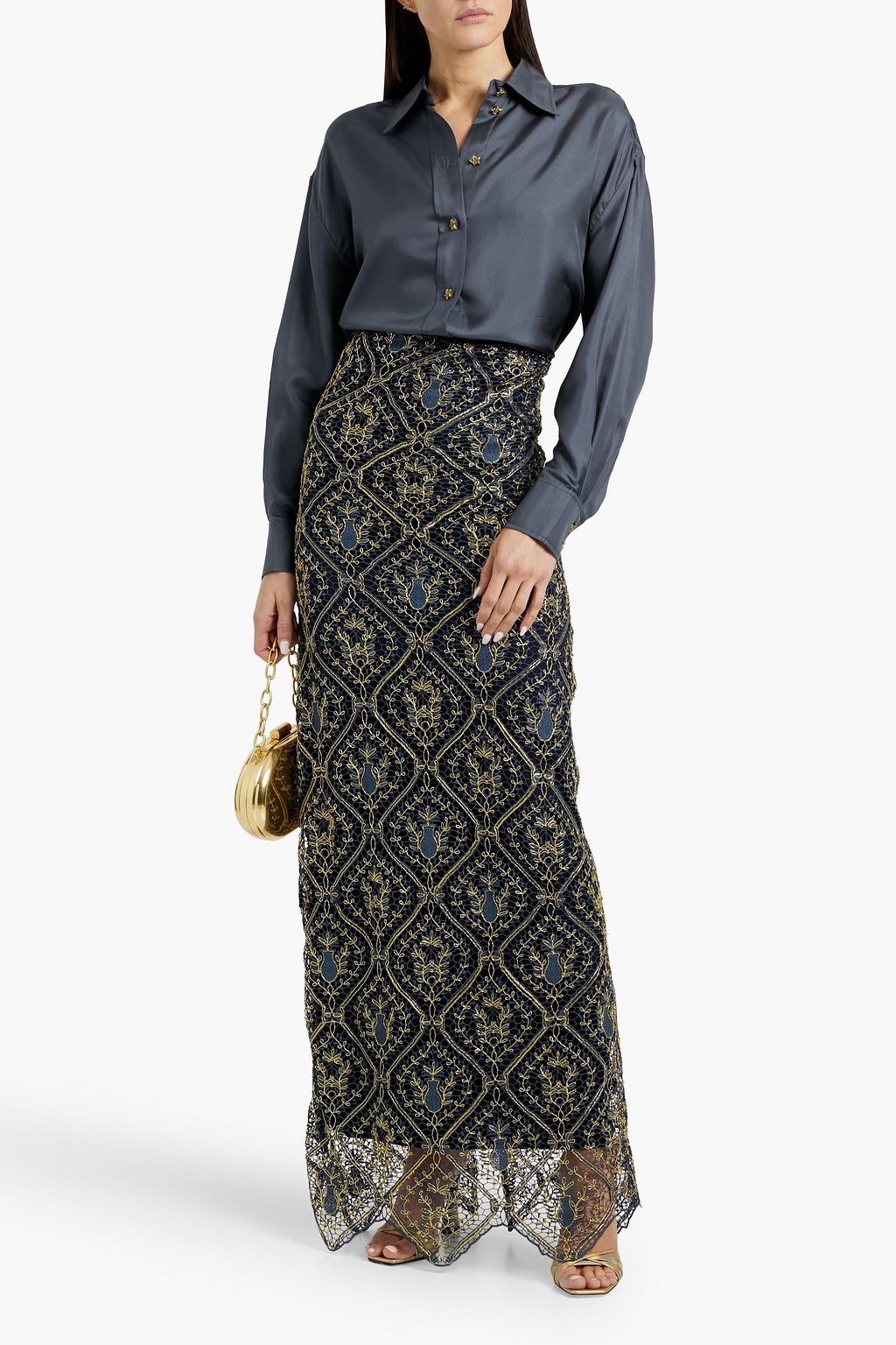 ZIMMERMANN Silk-twill shirt