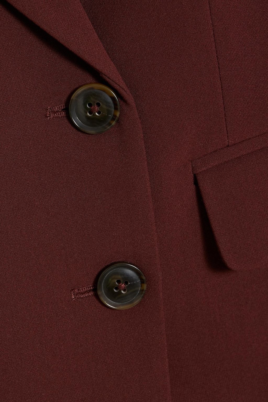 PAIGE Malbec double-breasted woven blazer