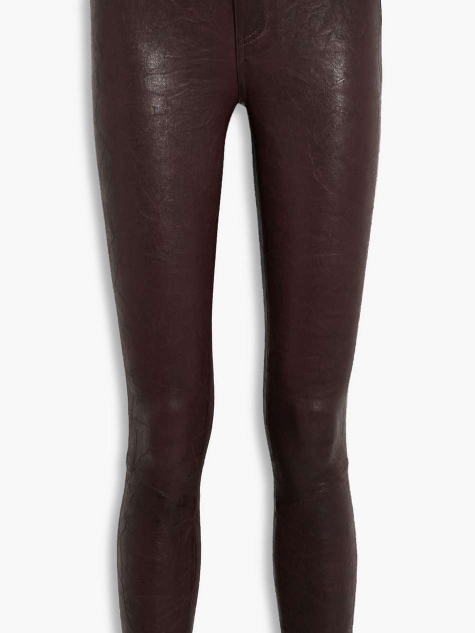 verdugo leather skinny pants