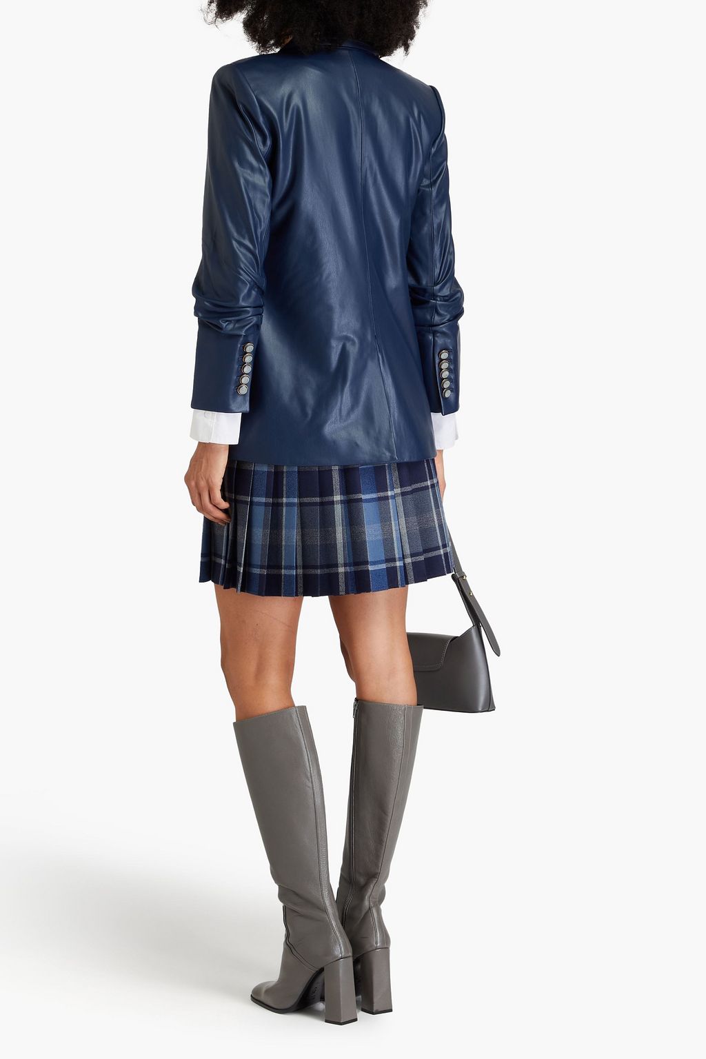 VERONICA BEARD Beacon Dickey ruched blazer