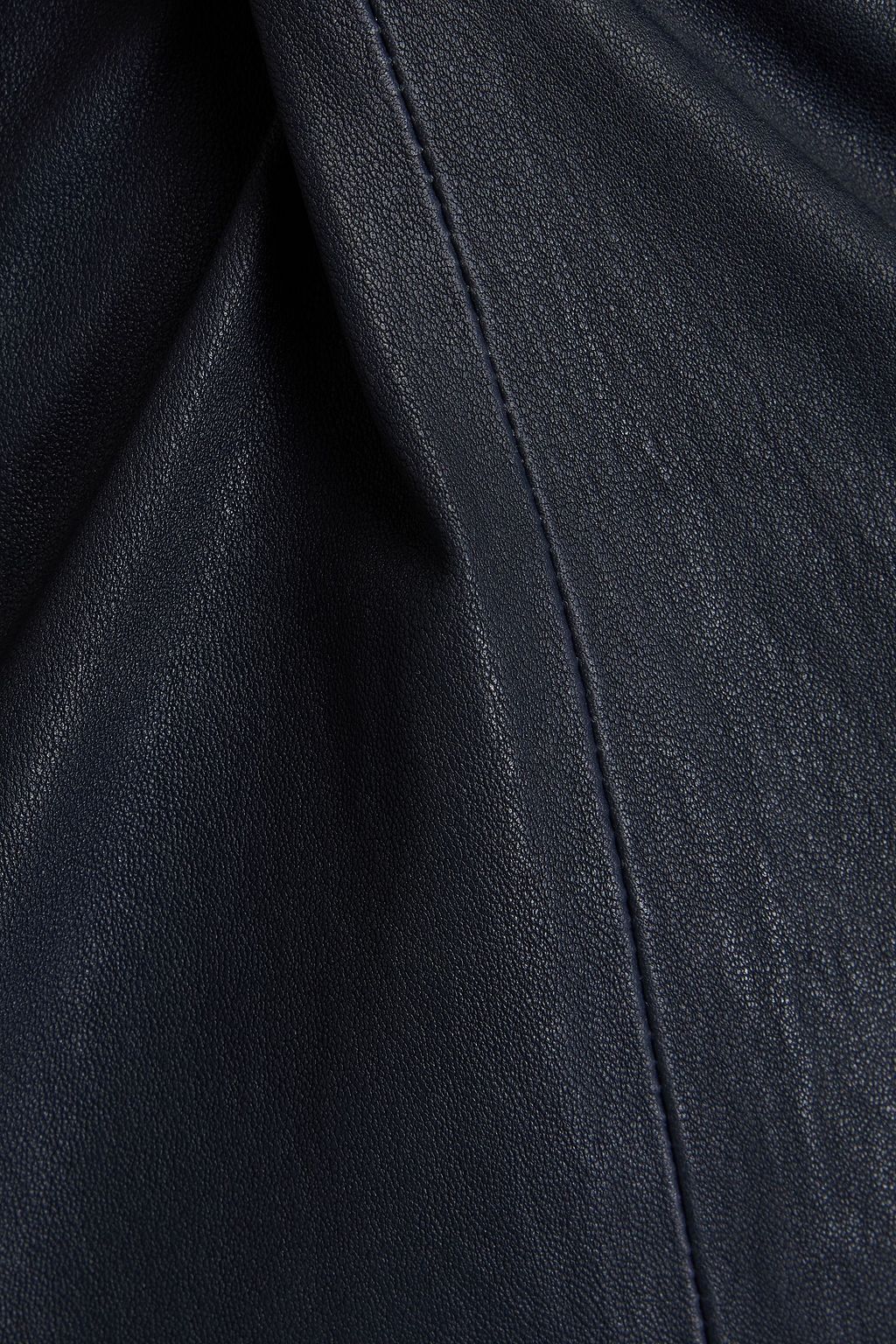 VERONICA BEARD Kaliyah stretch-leather midi pencil skirt