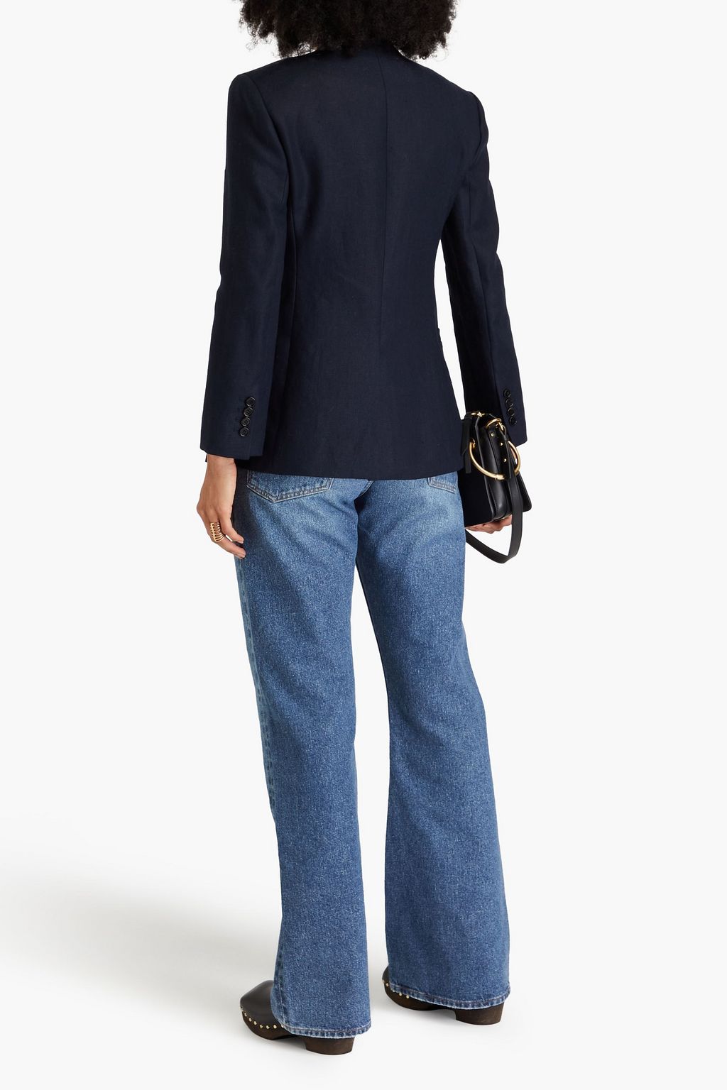 CHLOÉ جينز بأرجل مستقيمة وبخصر مرتفع