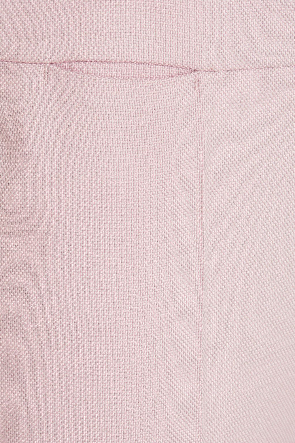 CHLOÉ 울 실크 캐시미어 혼방 플레어 팬츠