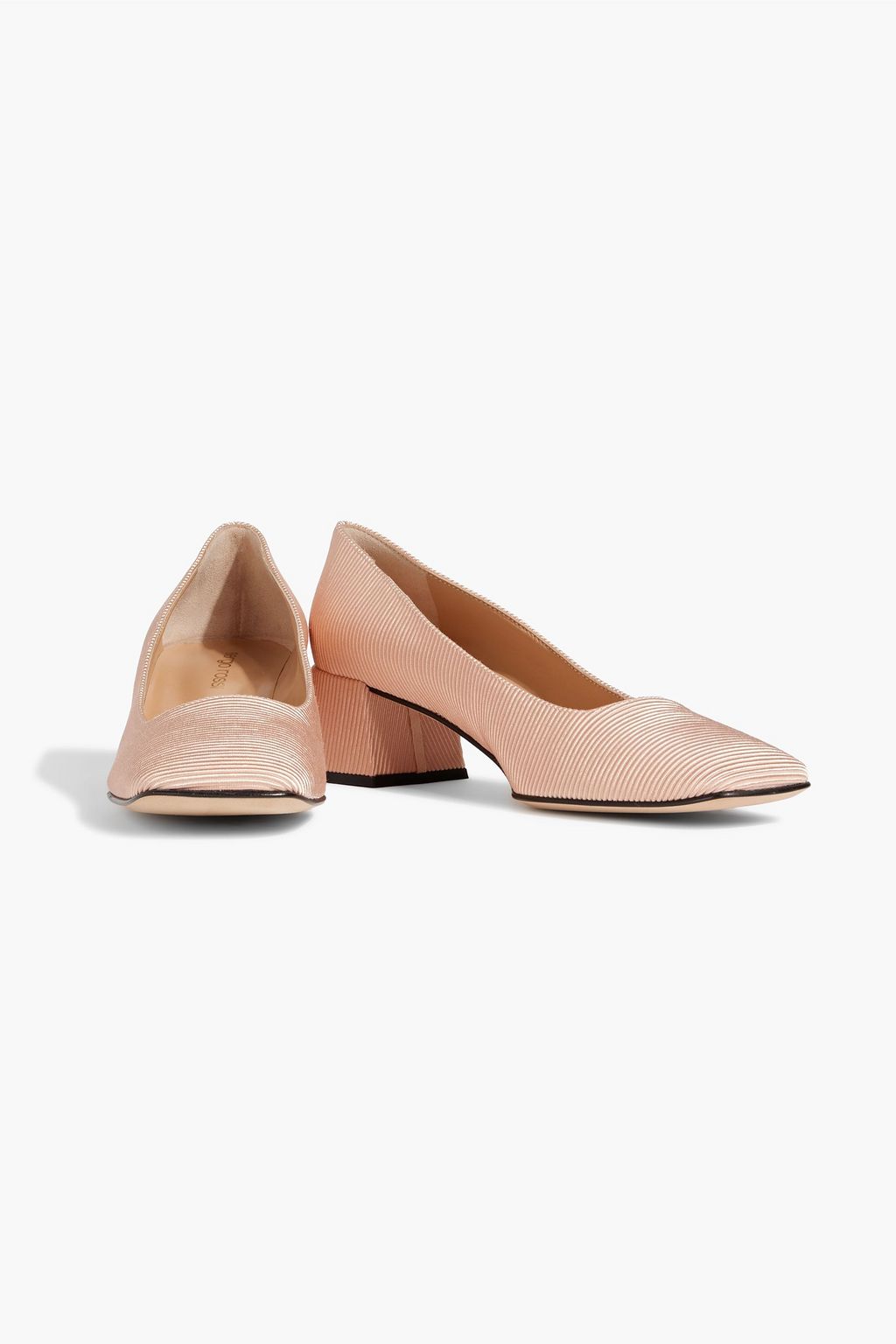 SERGIO ROSSI Gruppo 45 ottoman pumps