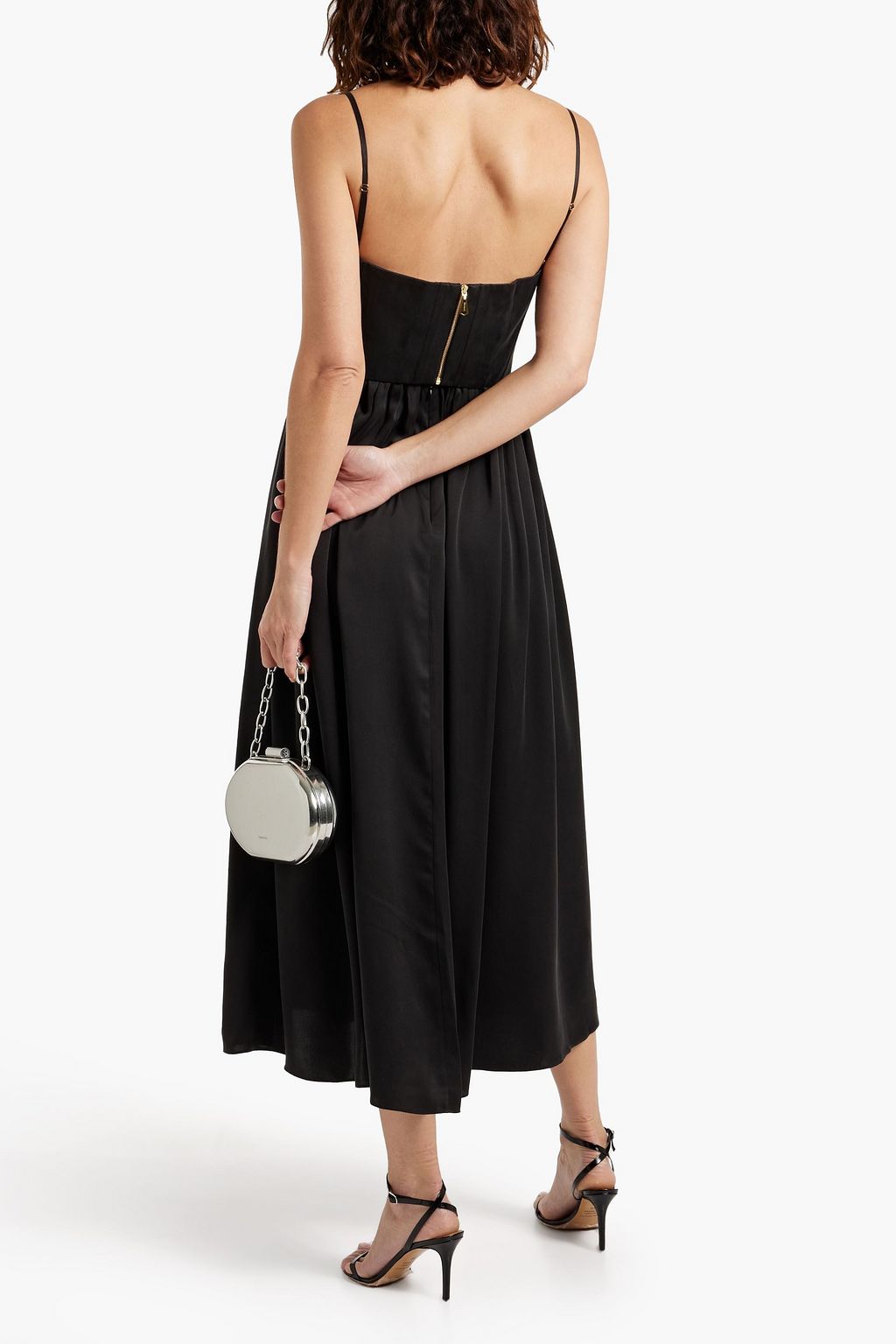 ZIMMERMANN Washed-silk midi dress