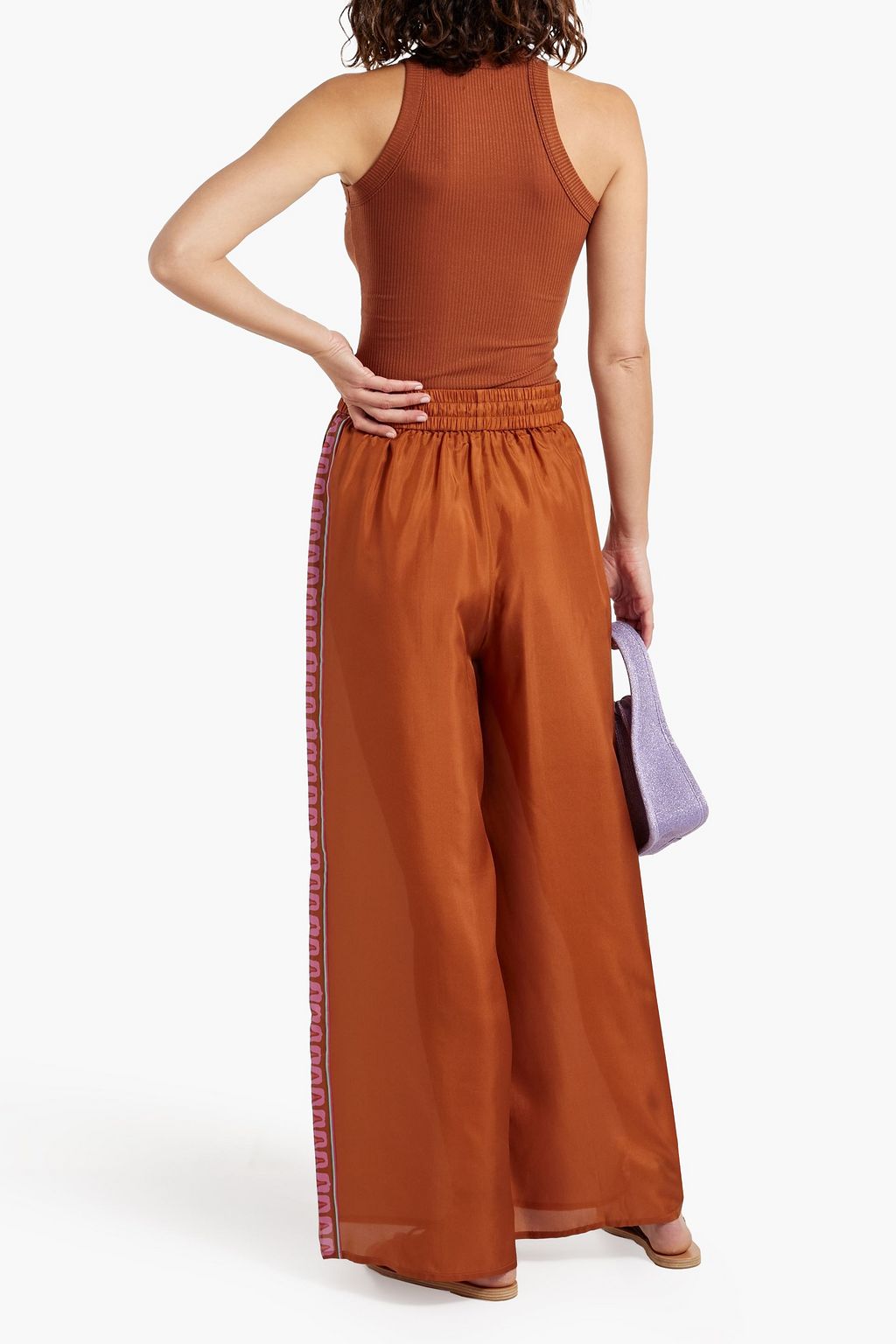 ZIMMERMANN Silk wide-leg pants