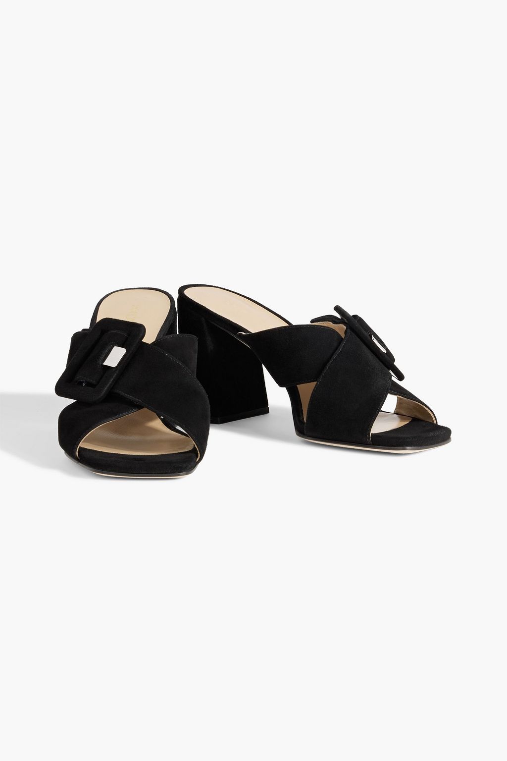 SERGIO ROSSI sr Mia 80 suede mules