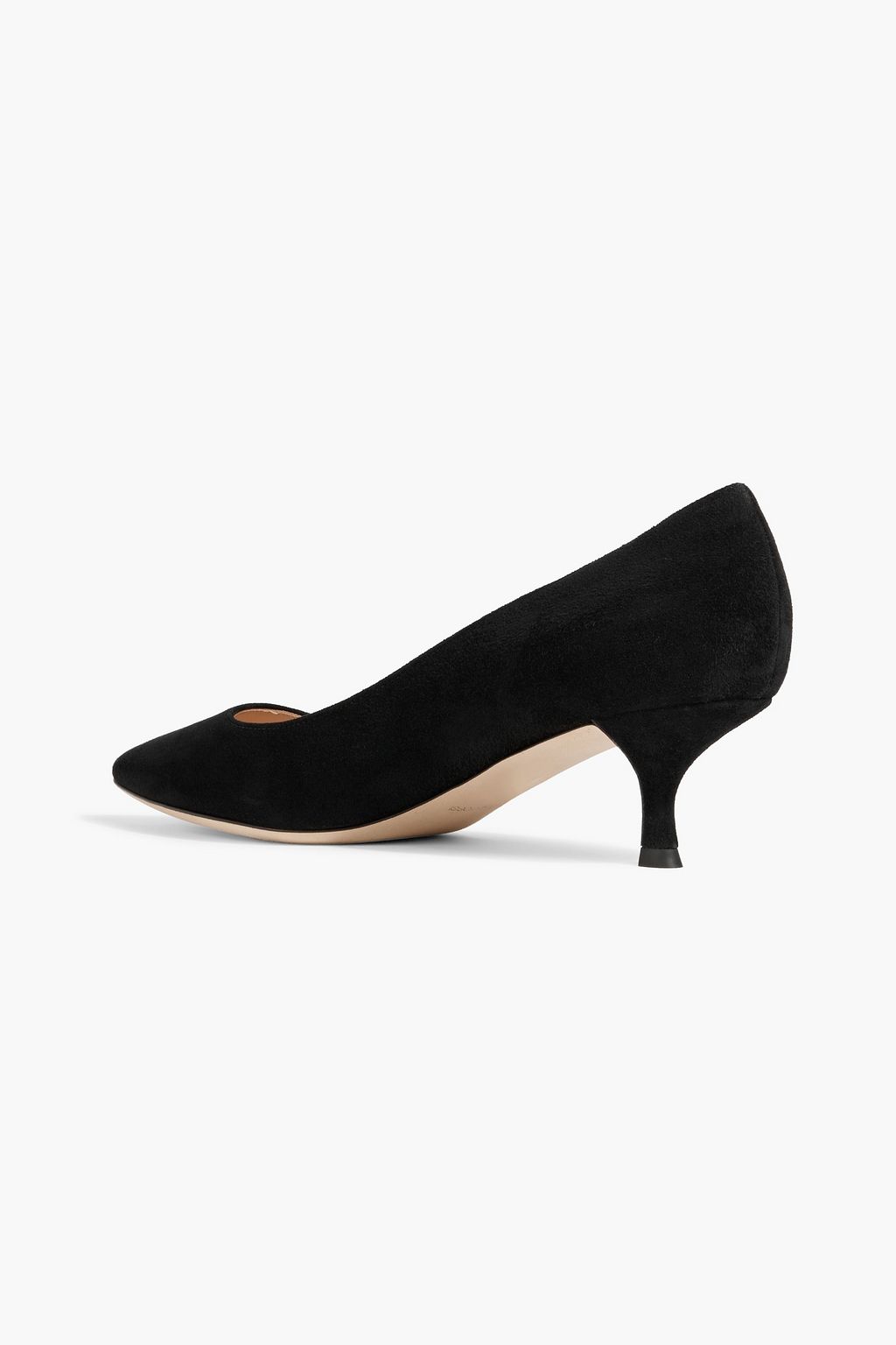 SERGIO ROSSI Secret 50 suede pumps