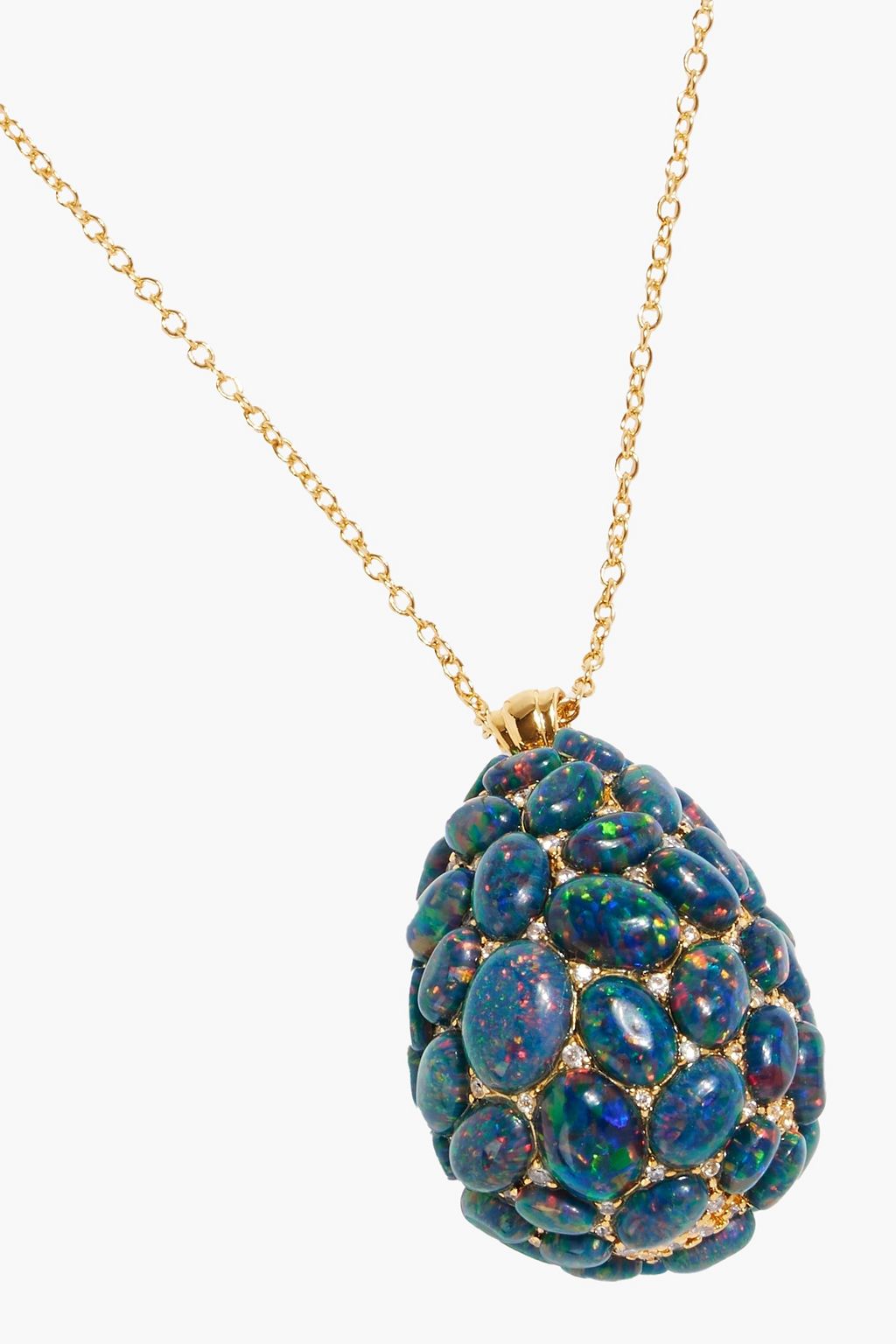 ZIMMERMANN Gold-tone stone necklace