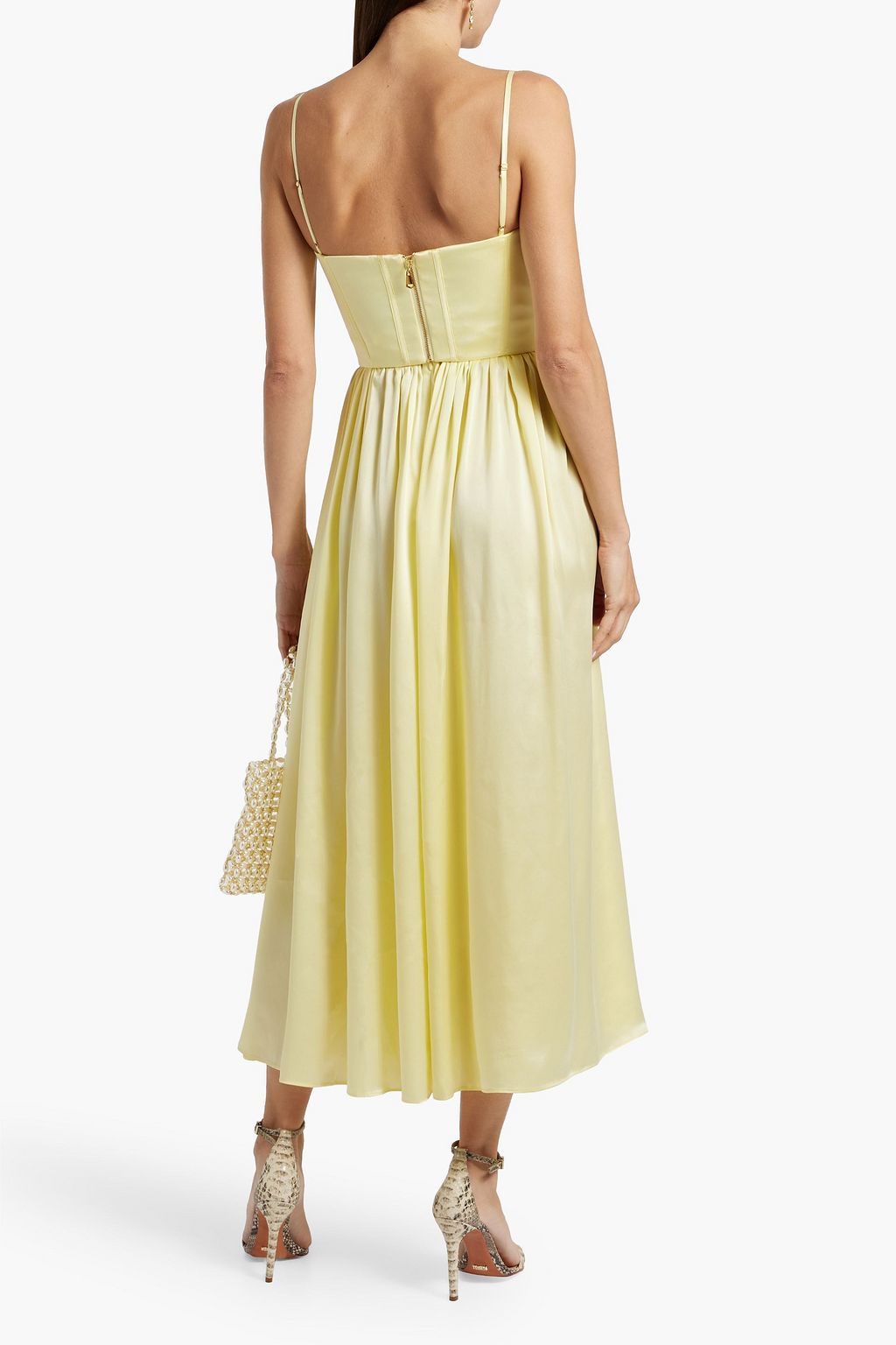 ZIMMERMANN Washed-silk midi dress