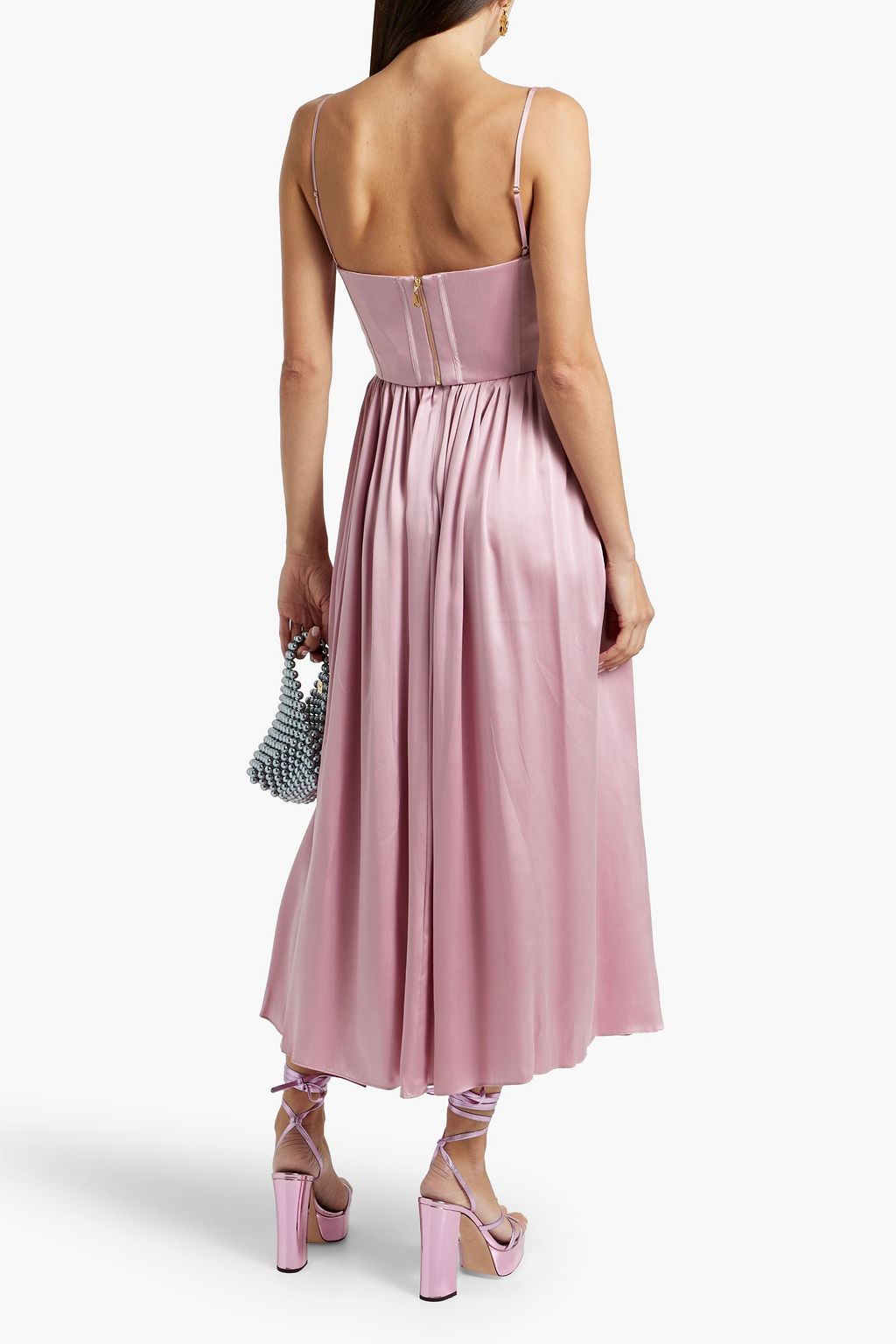 ZIMMERMANN Washed-silk midi dress