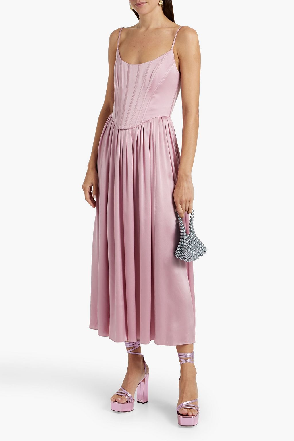 ZIMMERMANN Washed-silk midi dress