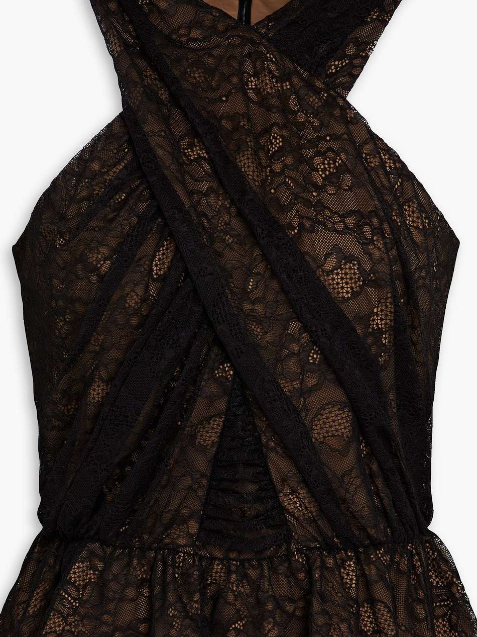 kailani corded lace peplum top