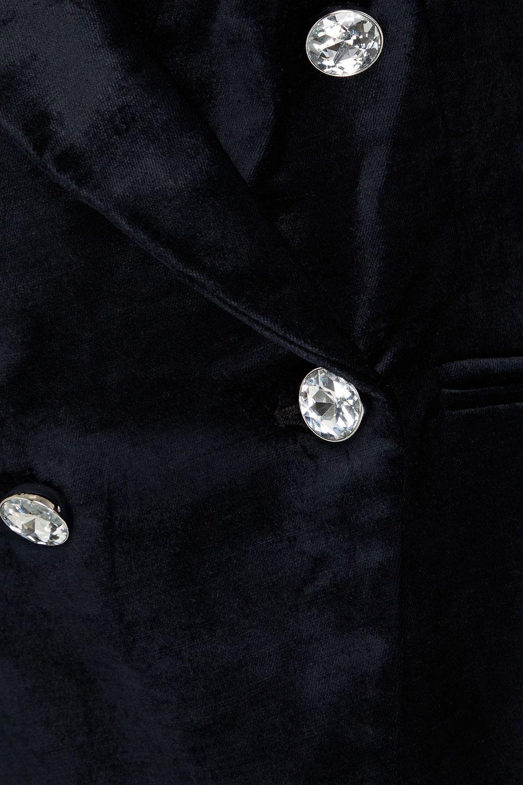 VERONICA BEARD Elam Dickey double-breasted cotton-blend velvet blazer