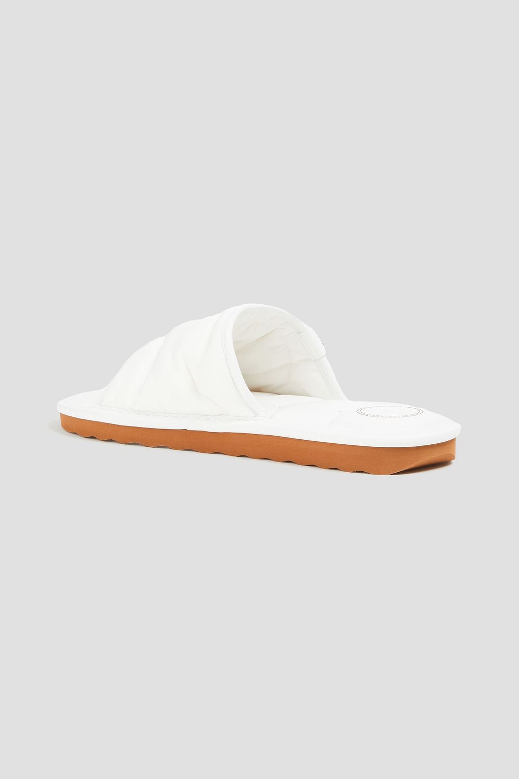 CHLOÉ Quilted shell slides