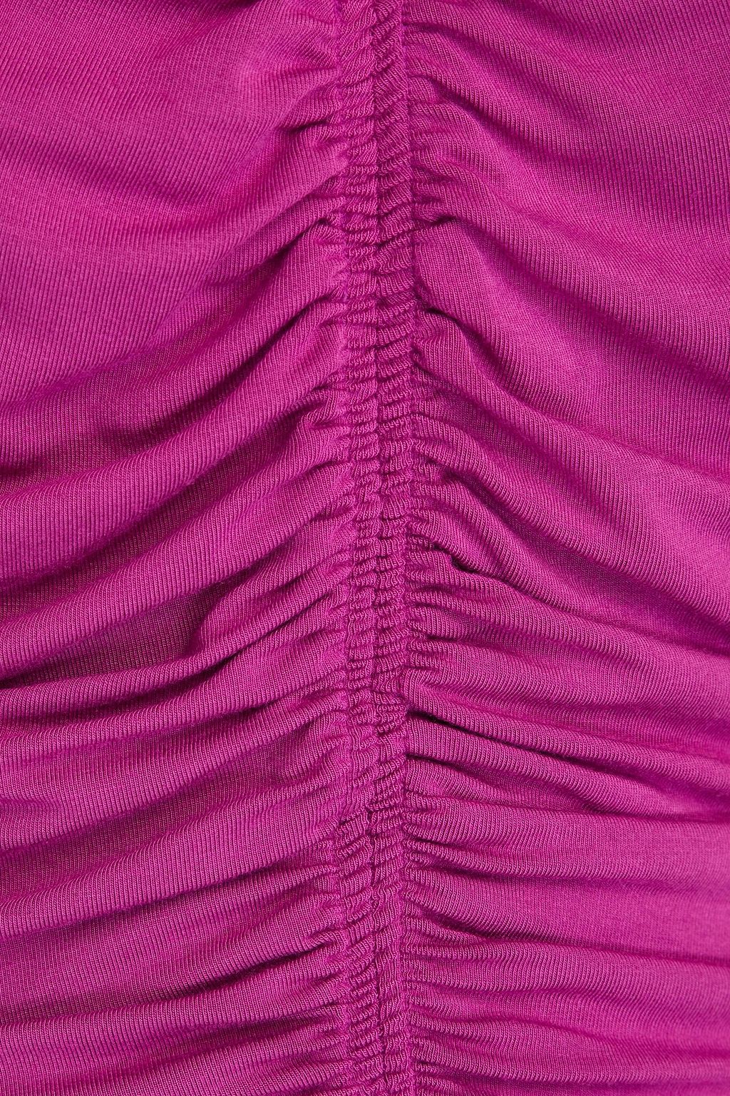 VERONICA BEARD Priyanka ruched stretch-modal jersey top