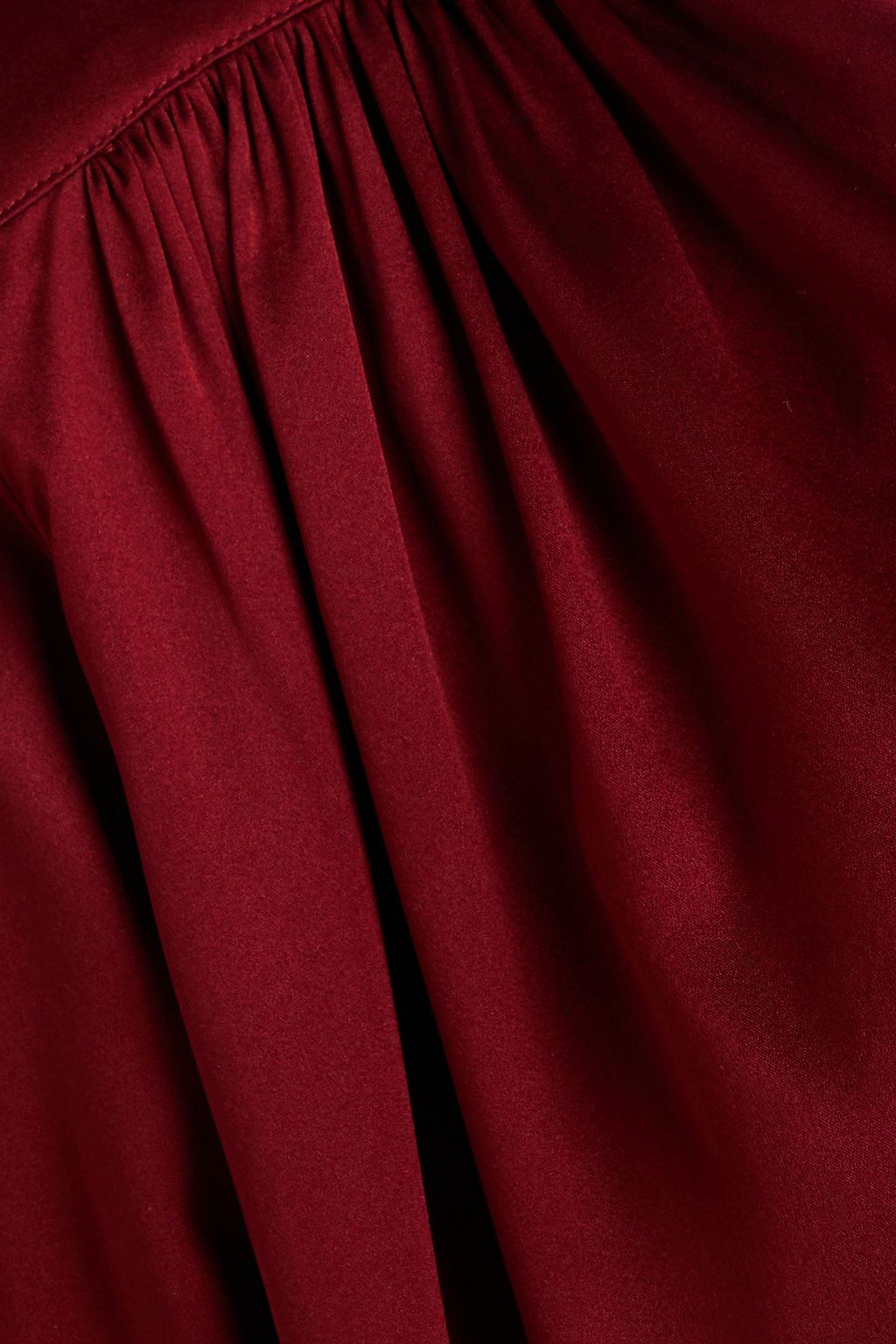 VERONICA BEARD Rozik wrap-effect stretch-silk satin top