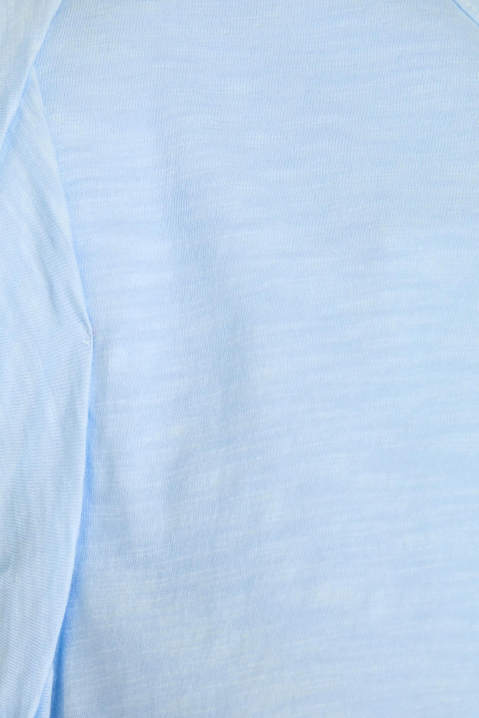 Veronica Beard Dree Slub Pima Cotton-jersey Top In Light Blue