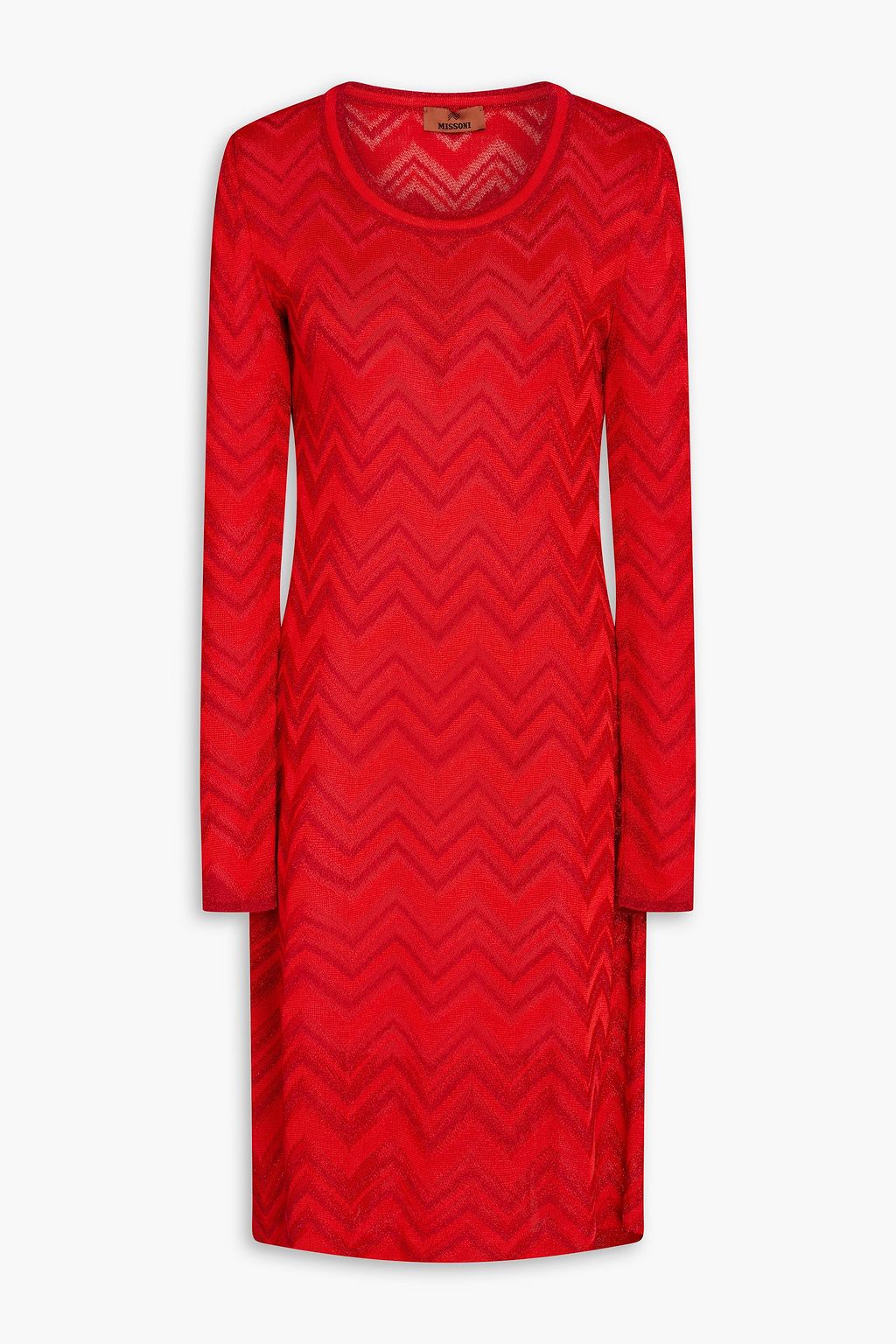 MISSONI Metallic crochet knit dress THE OUTNET