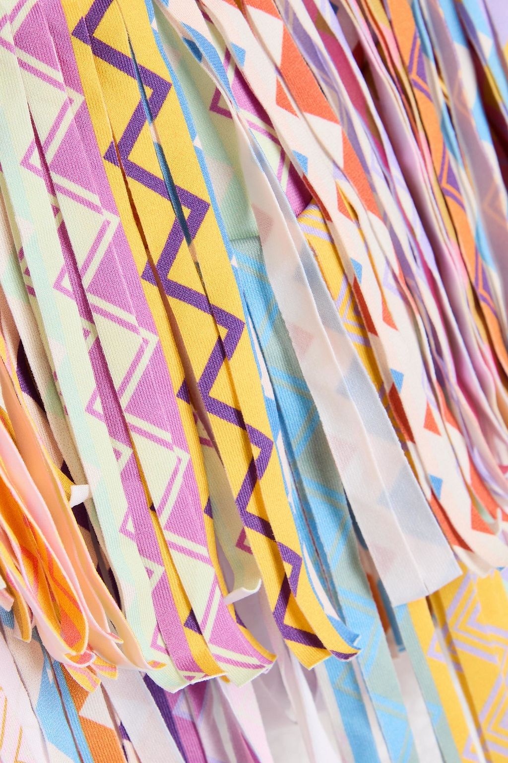 MISSONI 프린지 장식 프린트 비키니