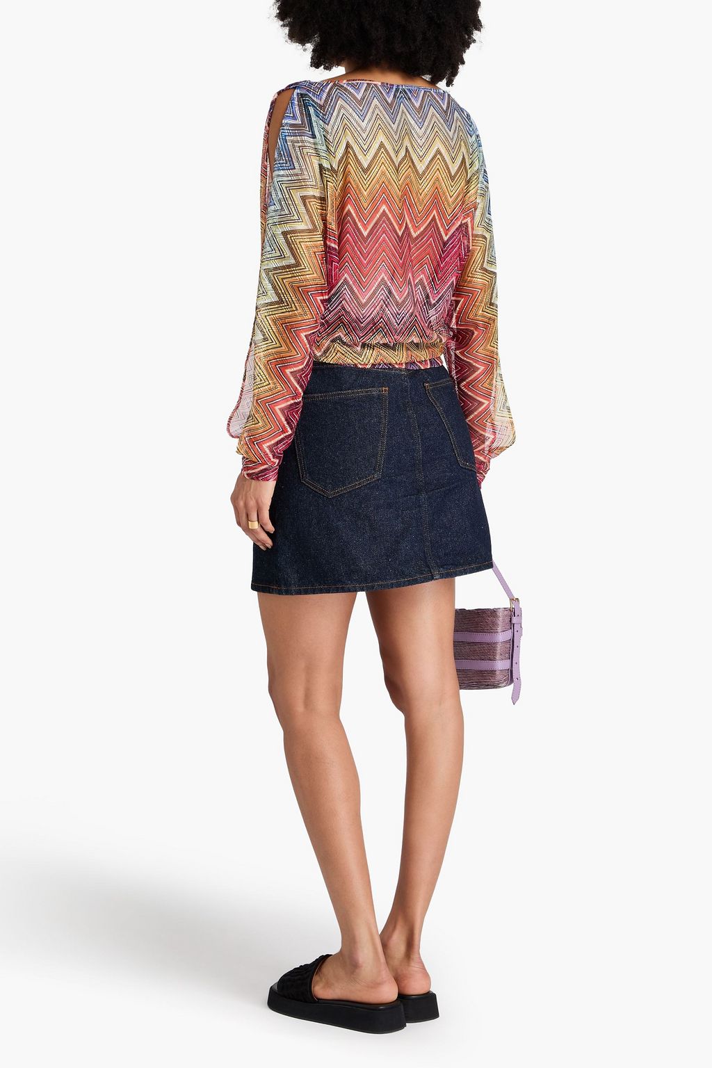 MISSONI 크로셰 니트 탑