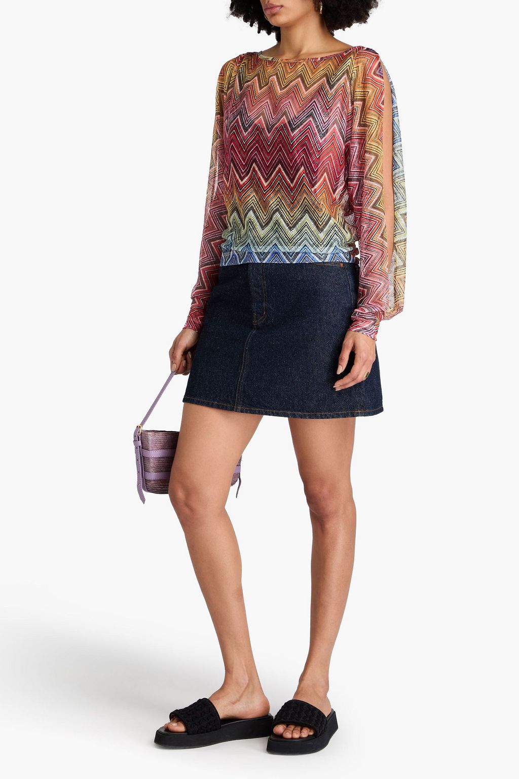 MISSONI 크로셰 니트 탑