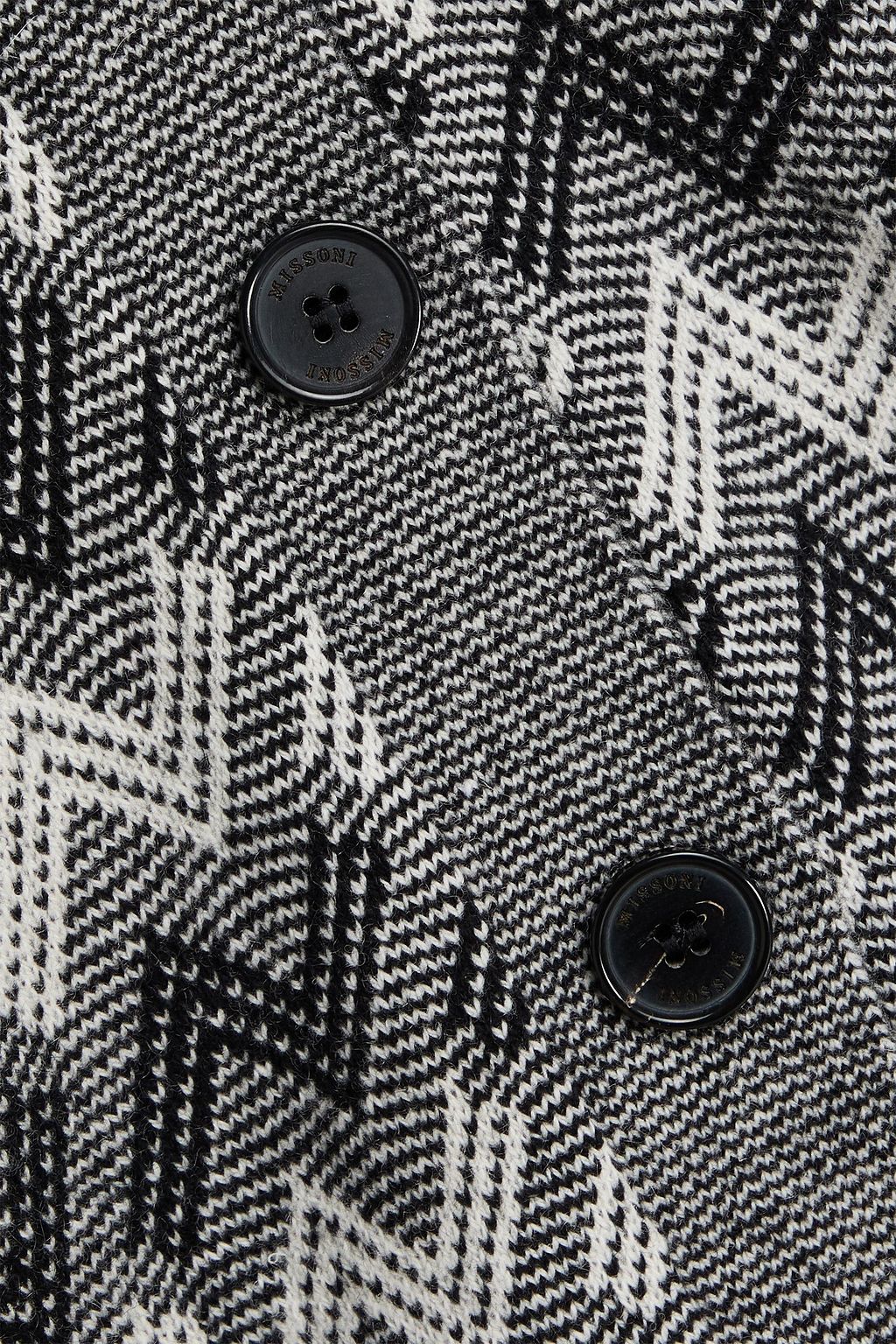 MISSONI Intarsia cashmere cardigan