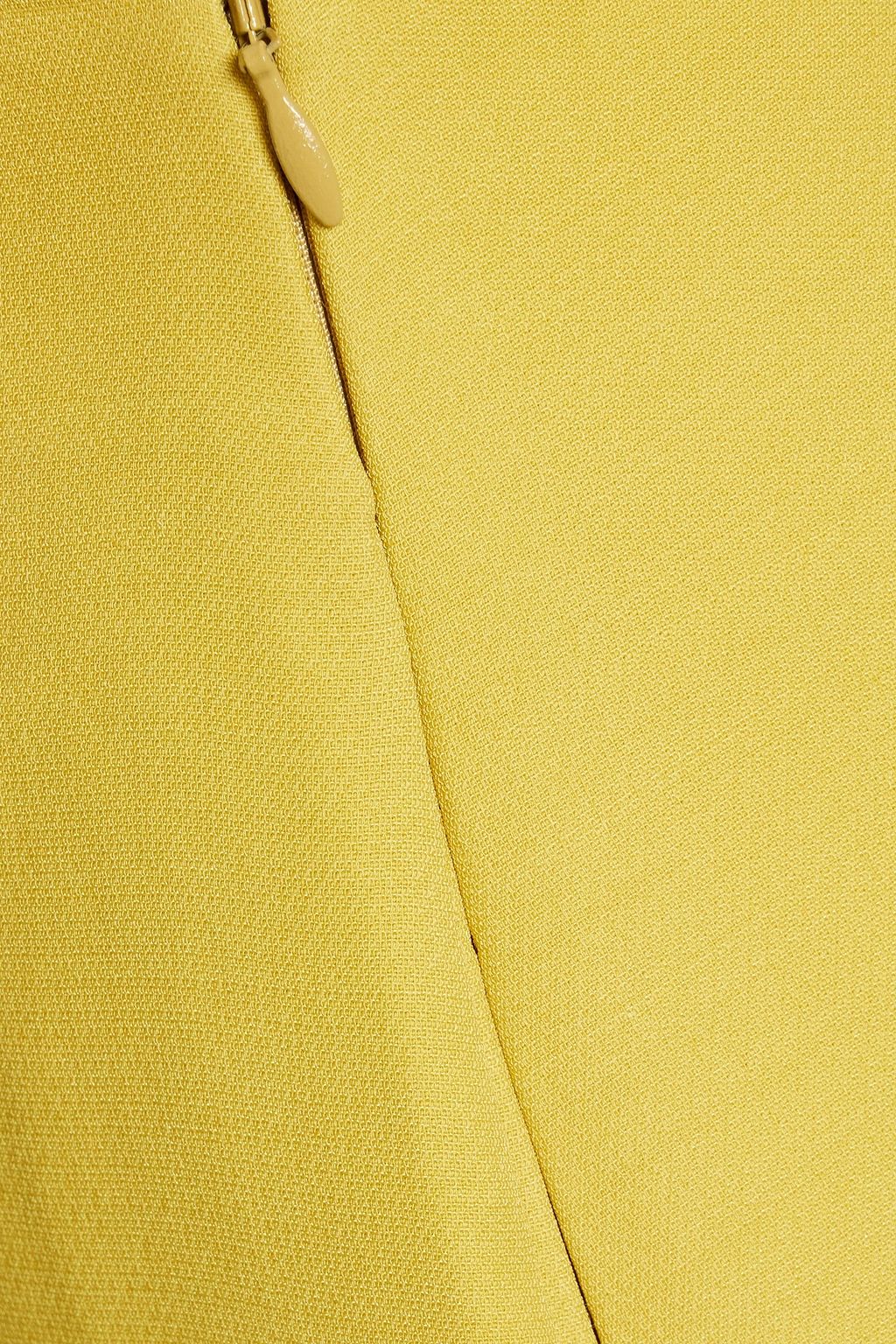 VALENTINO GARAVANI Skirt-effect wool and silk-blend crepe shorts