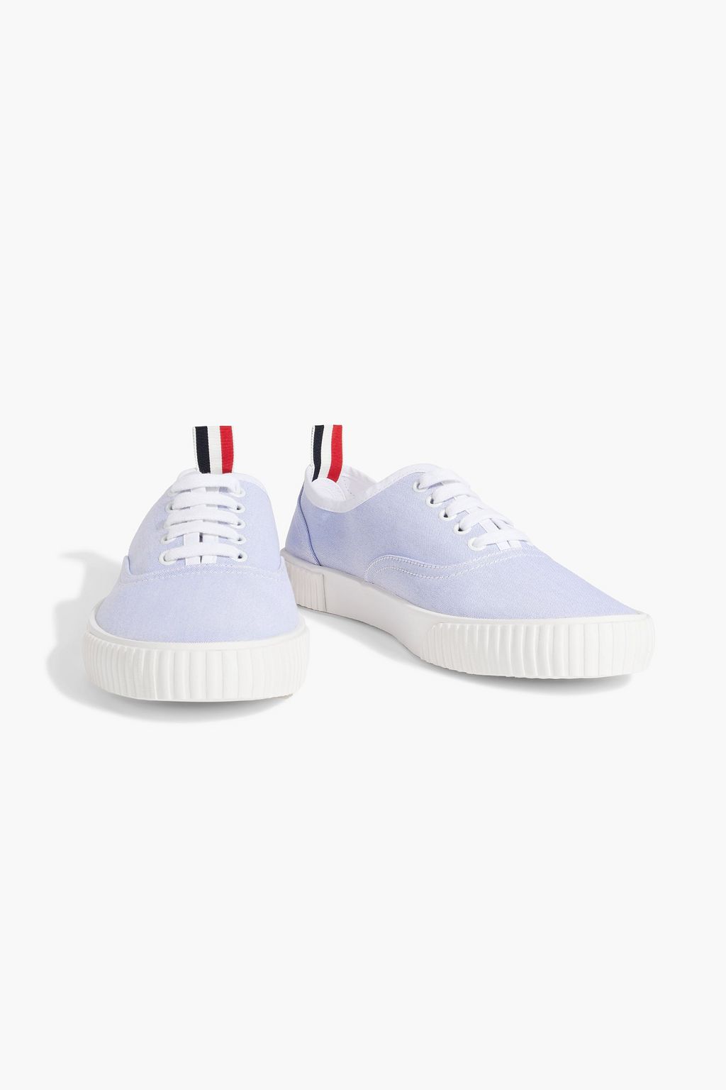 THOM BROWNE Heritage canvas sneakers