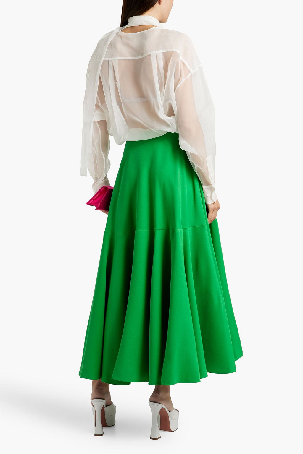 VALENTINO GARAVANI Silk-organza blouse