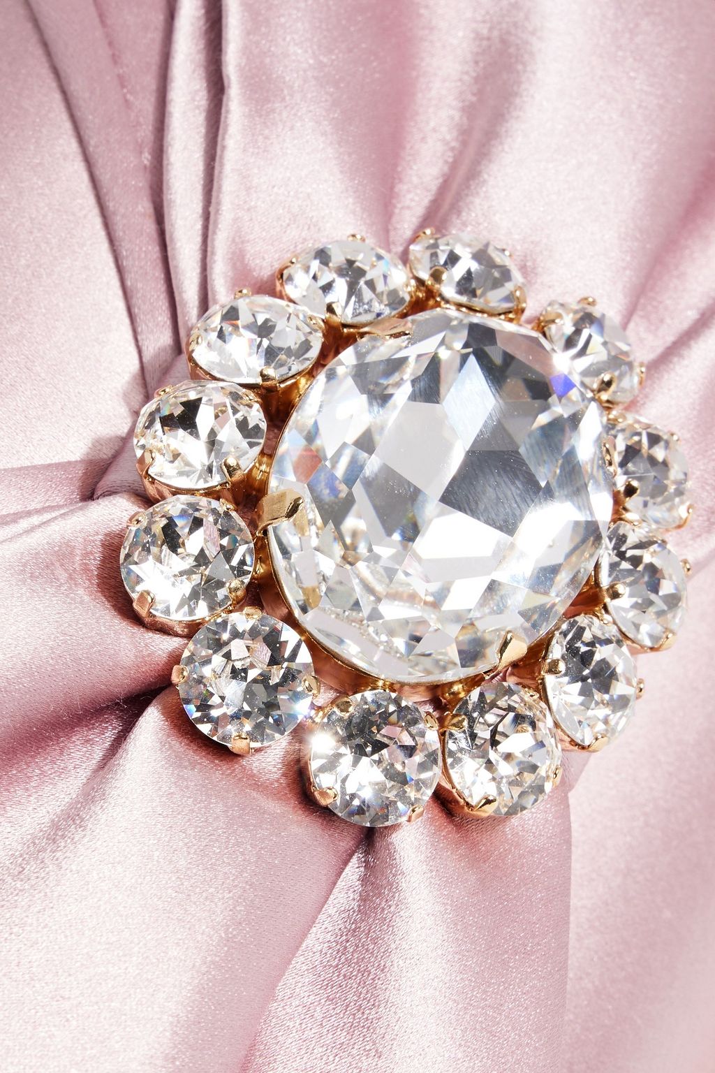 DOLCE&GABBANA Embellished satin clutch