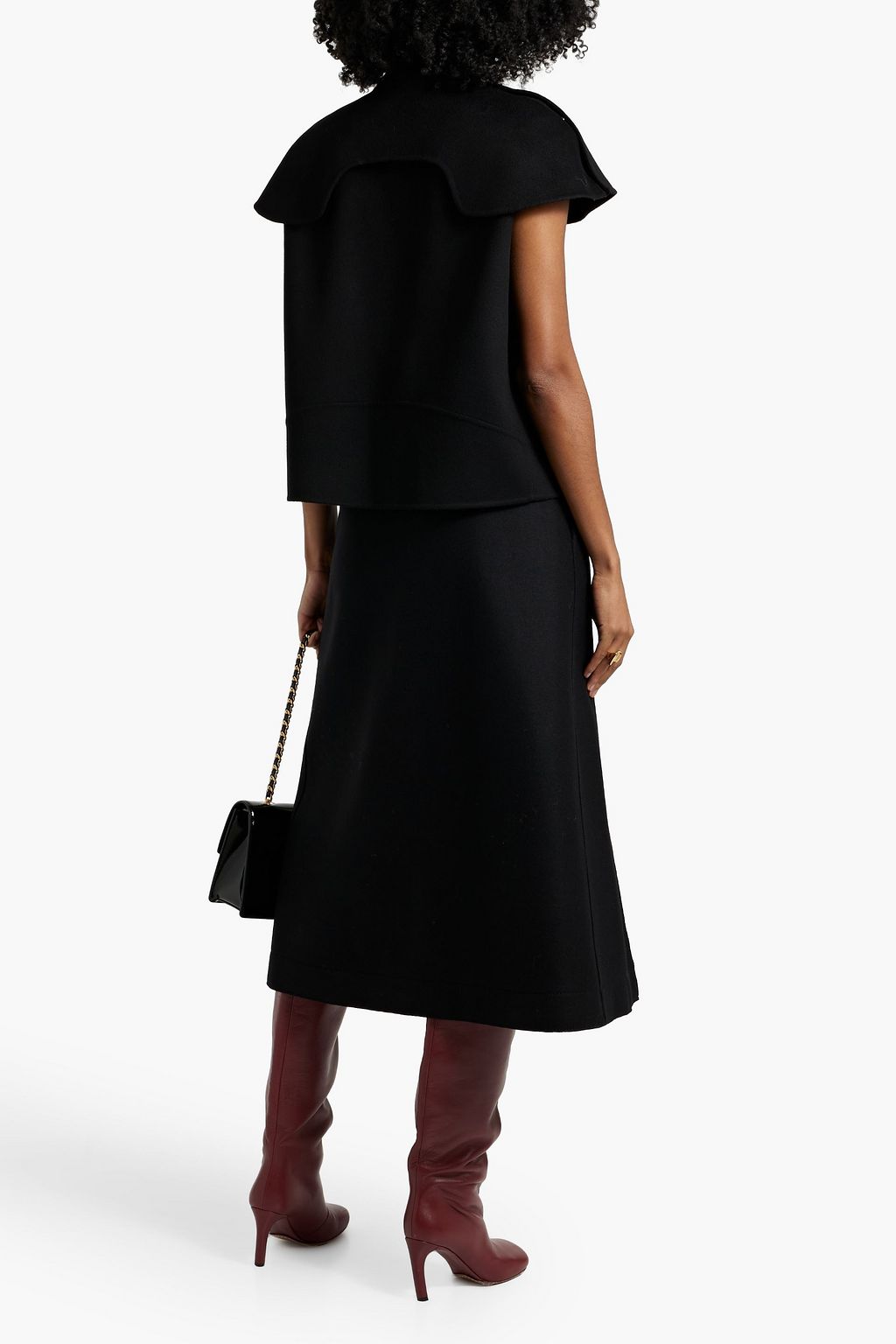 VALENTINO GARAVANI Wool and cashmere-blend felt vest