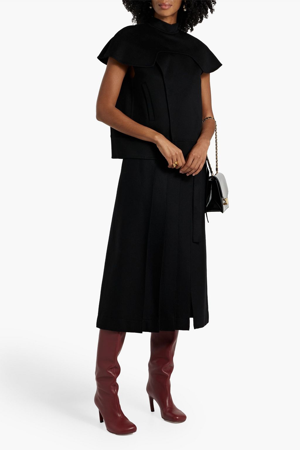 VALENTINO GARAVANI Wool and cashmere-blend felt vest