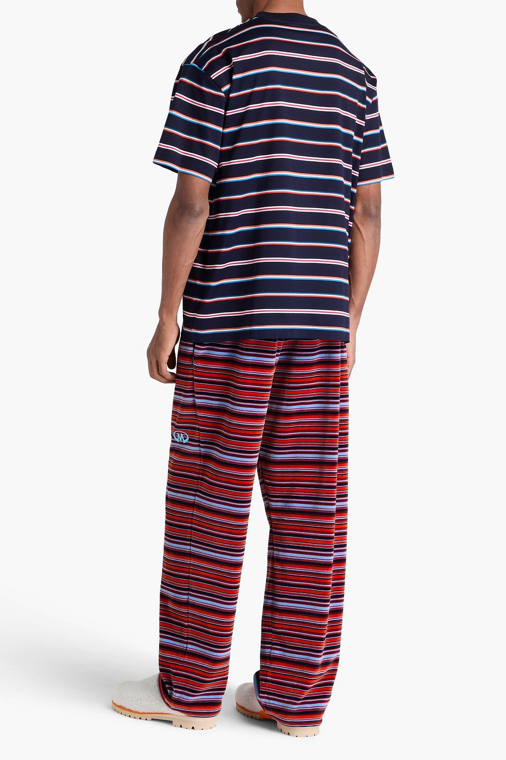 MISSONI 코튼 저지 크롭 후디