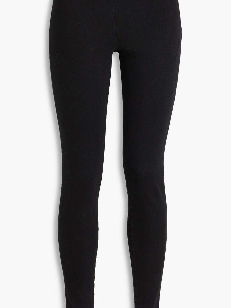 the jetset denim stirrup leggings