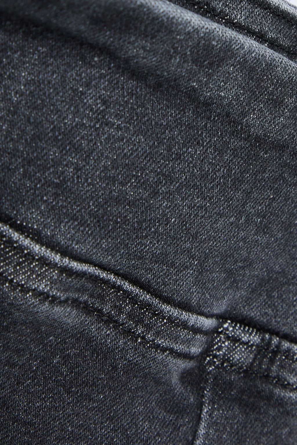 FRAME Jetset cropped high-rise bootcut jeans