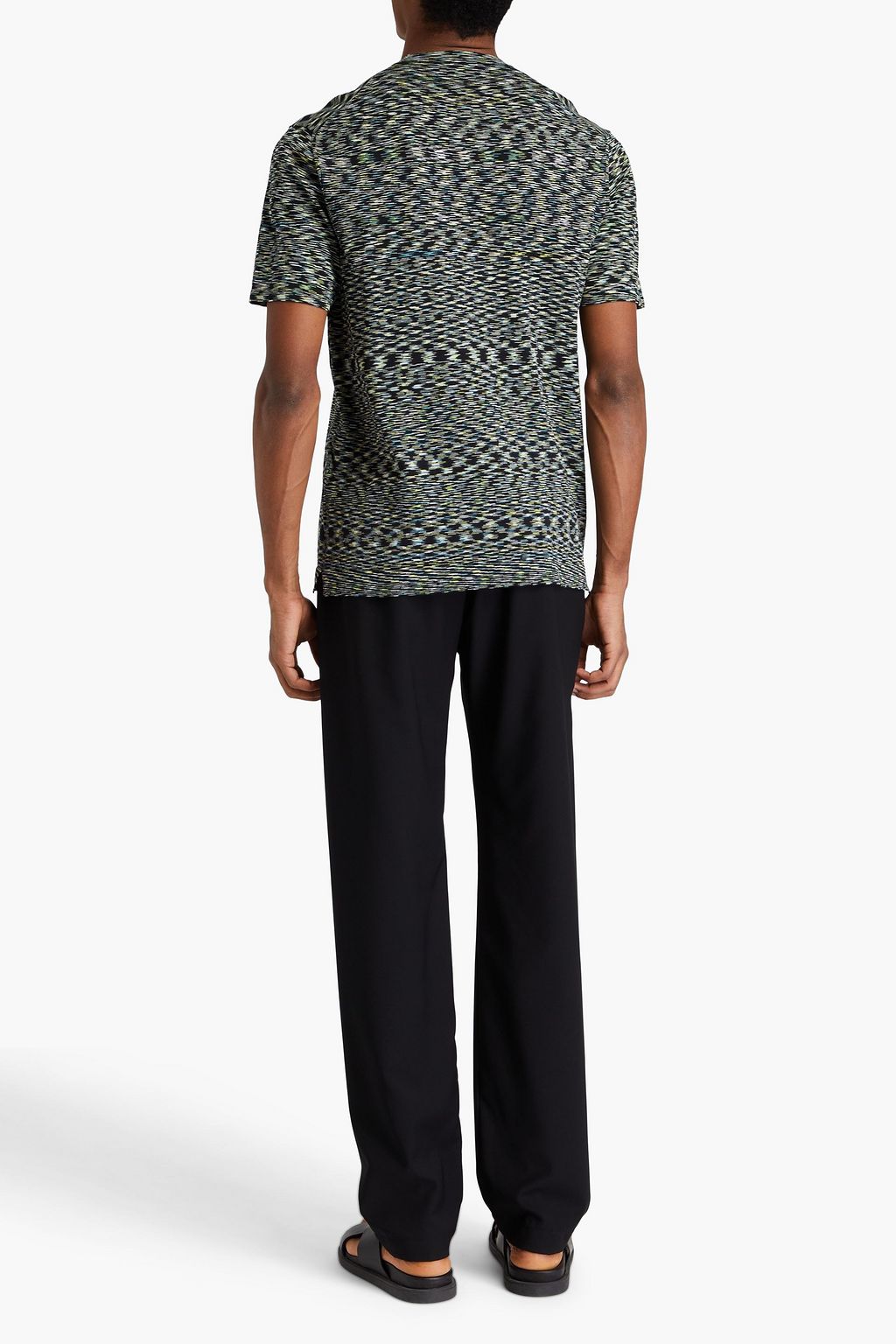 MISSONI Space-dyed cotton-jersey T-shirt