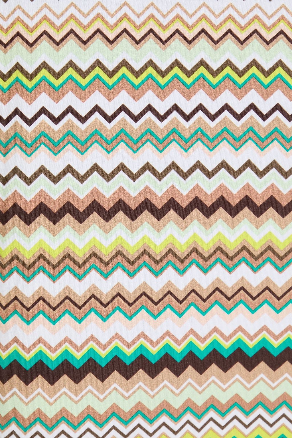 MISSONI Printed cotton-jersey T-shirt