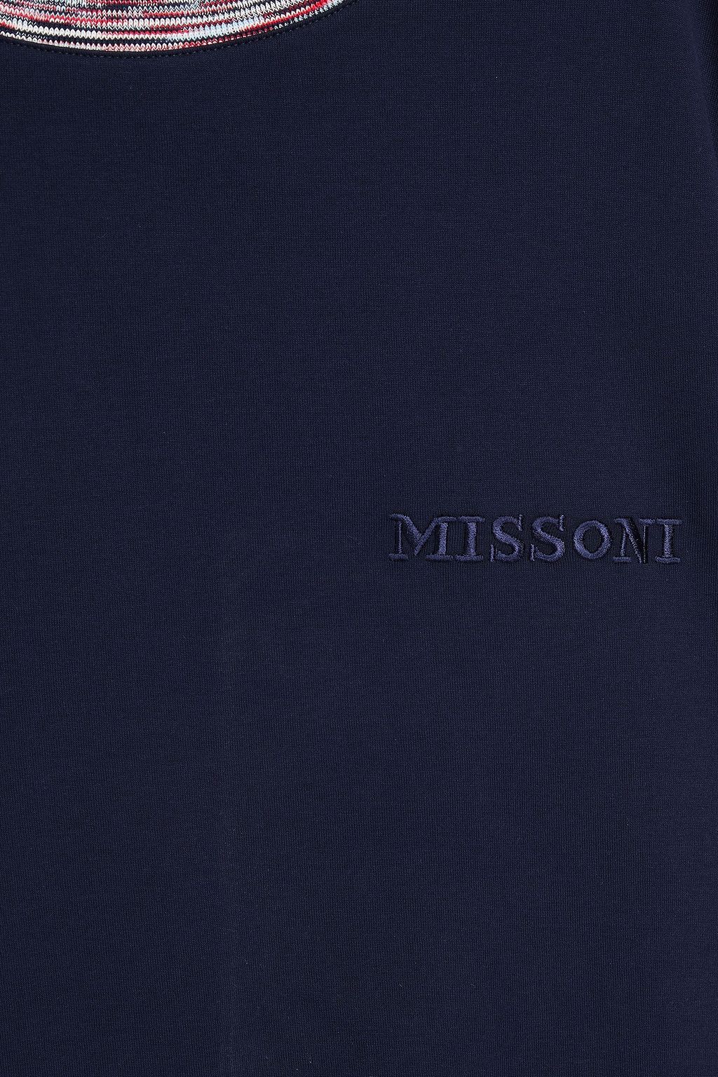 MISSONI Cotton-jersey T-shirt