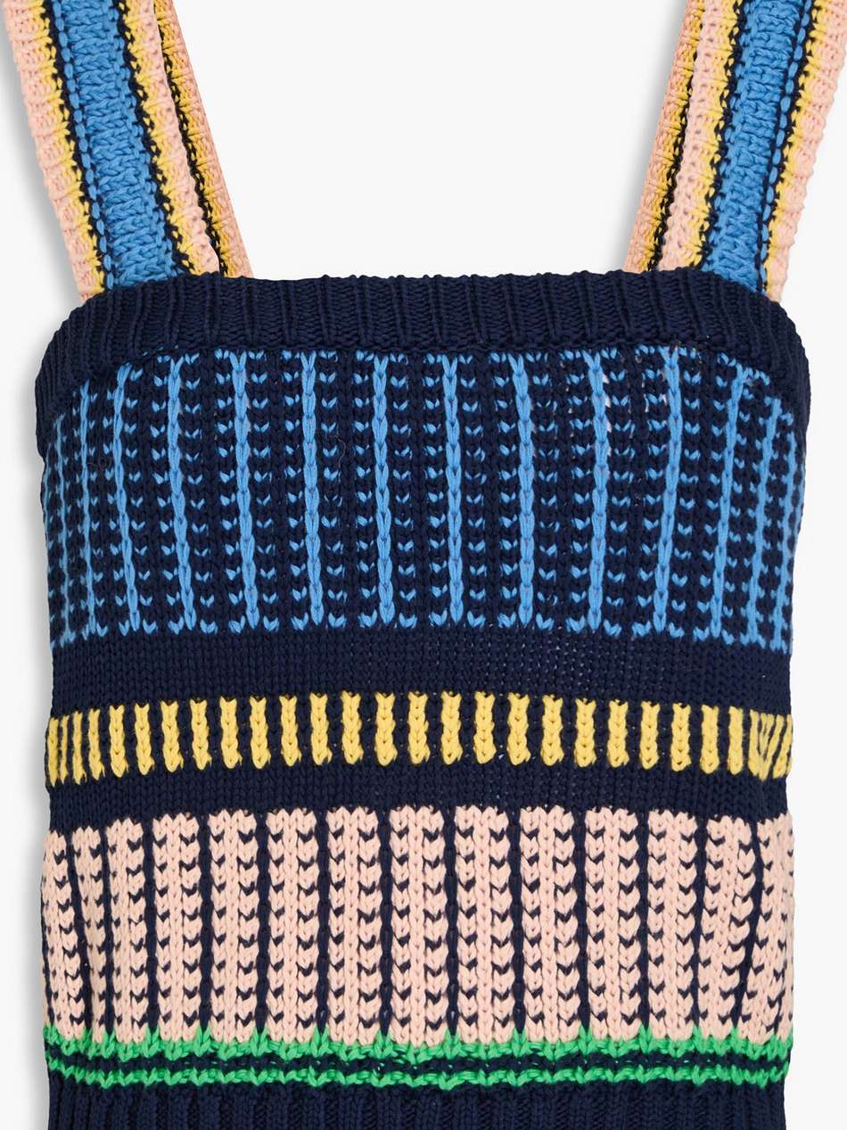 voya jacquard-knit cotton tank