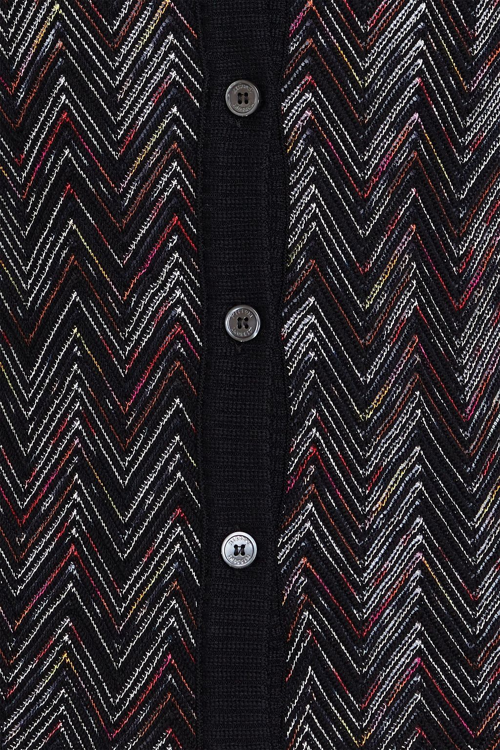 MISSONI كارديغان من مزيج الصوف بحبكة كروشيه
