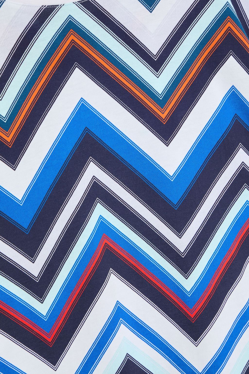 MISSONI 프린트 코튼 저지 티셔츠