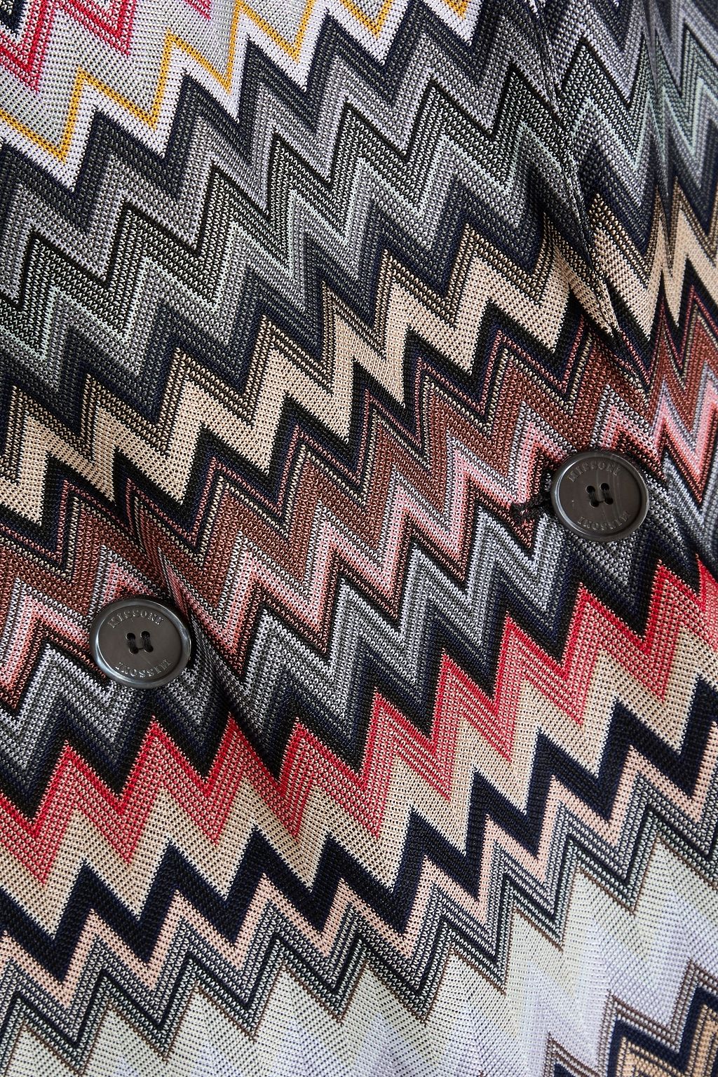 MISSONI Crochet-knit cotton-blend blazer