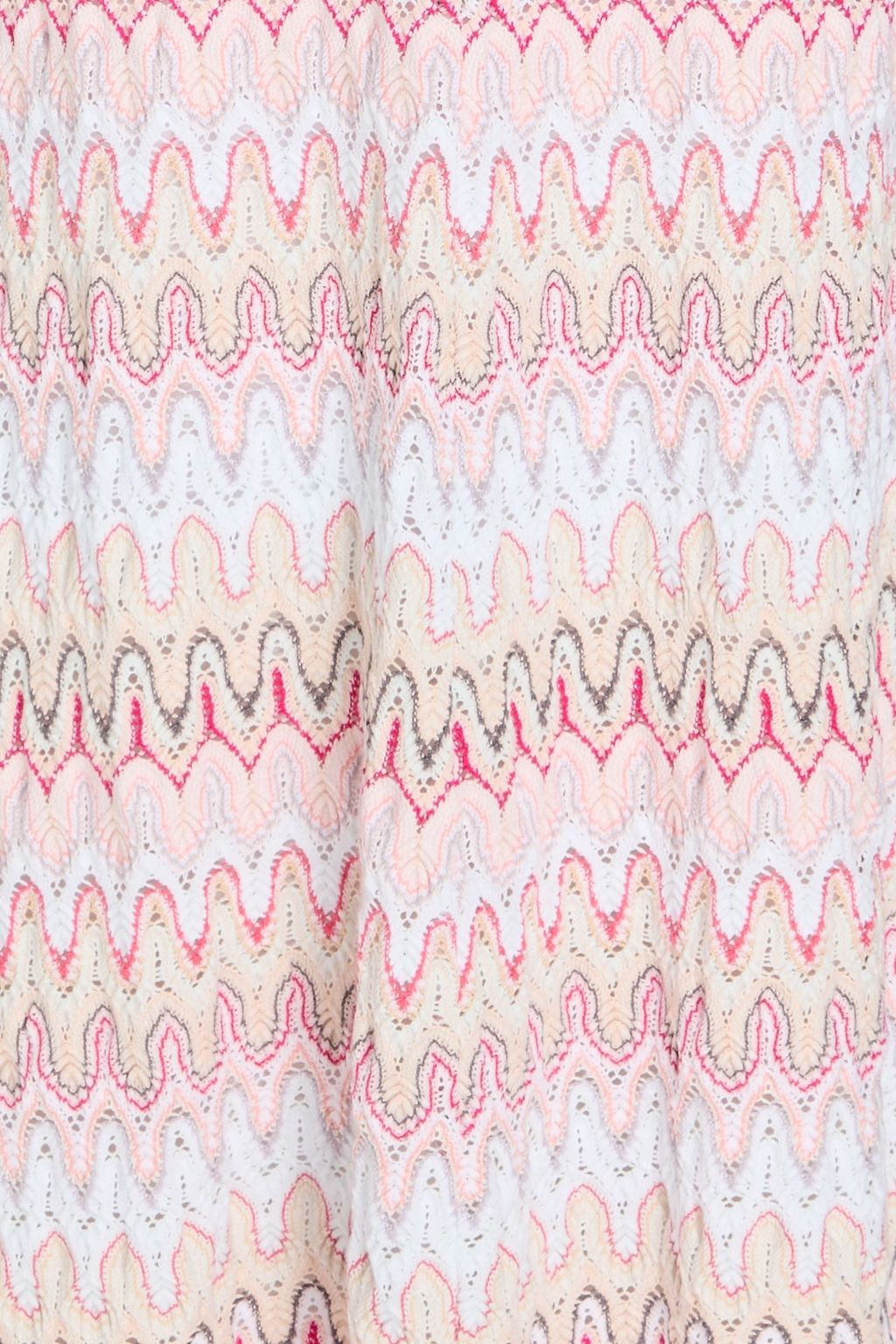 MISSONI فستان متوسط الطول من نسيج بحبكة كروشيه