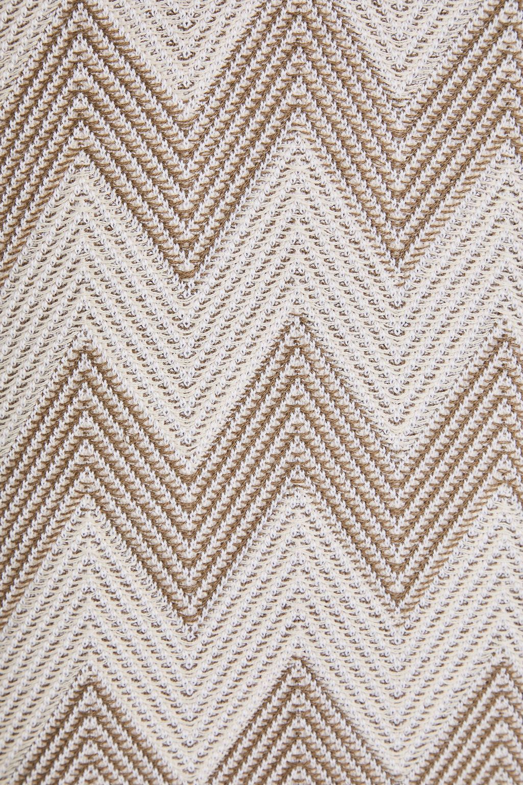 MISSONI 자카드 니트 코튼 폴로 셔츠