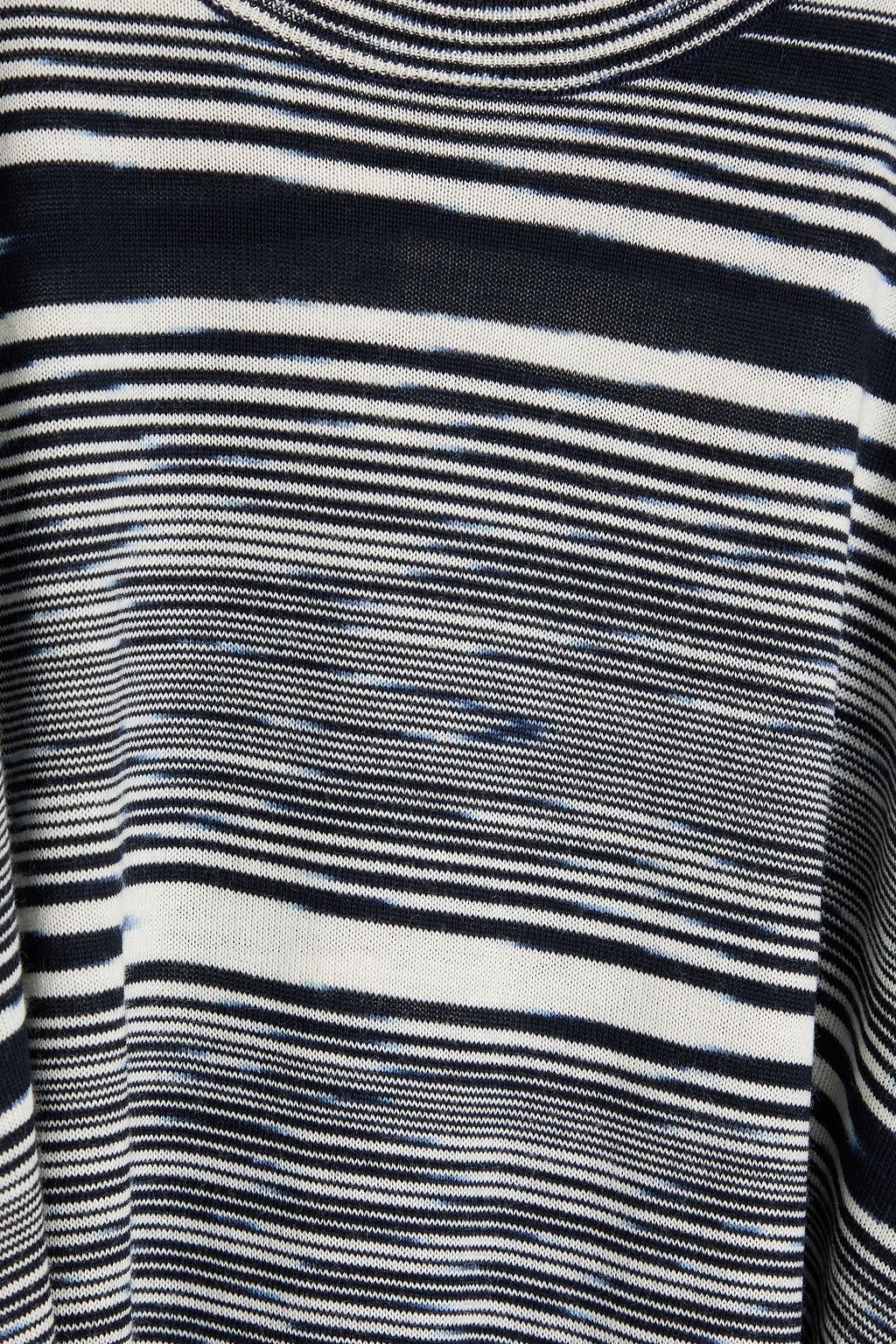MISSONI Space-dyed jacquard-knit wool sweater