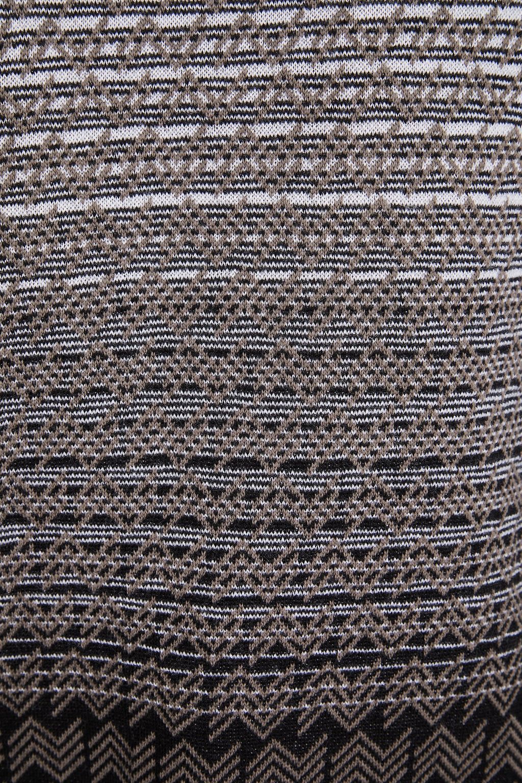 MISSONI كنزة رياضية من الصوف بحبكة الجاكار ومزيج من القطن
